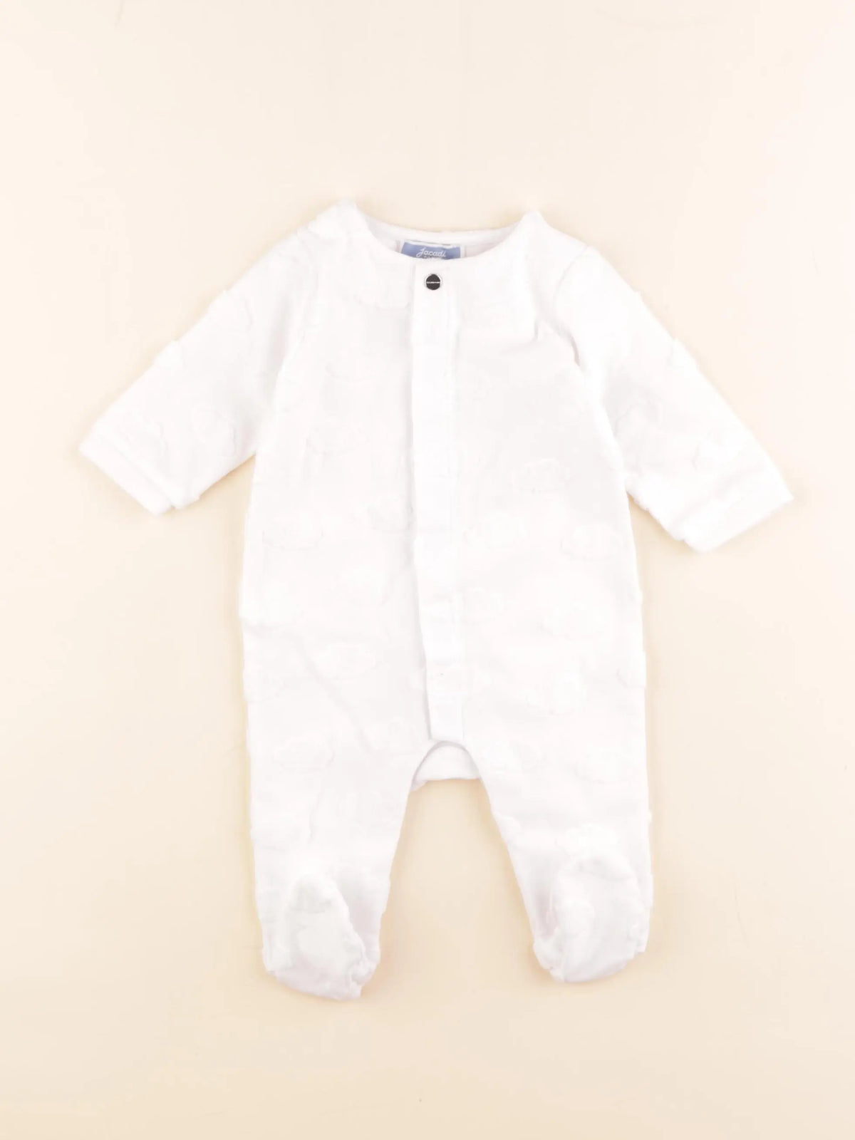 Jacadi - pyjama coton blanc - 3 mois