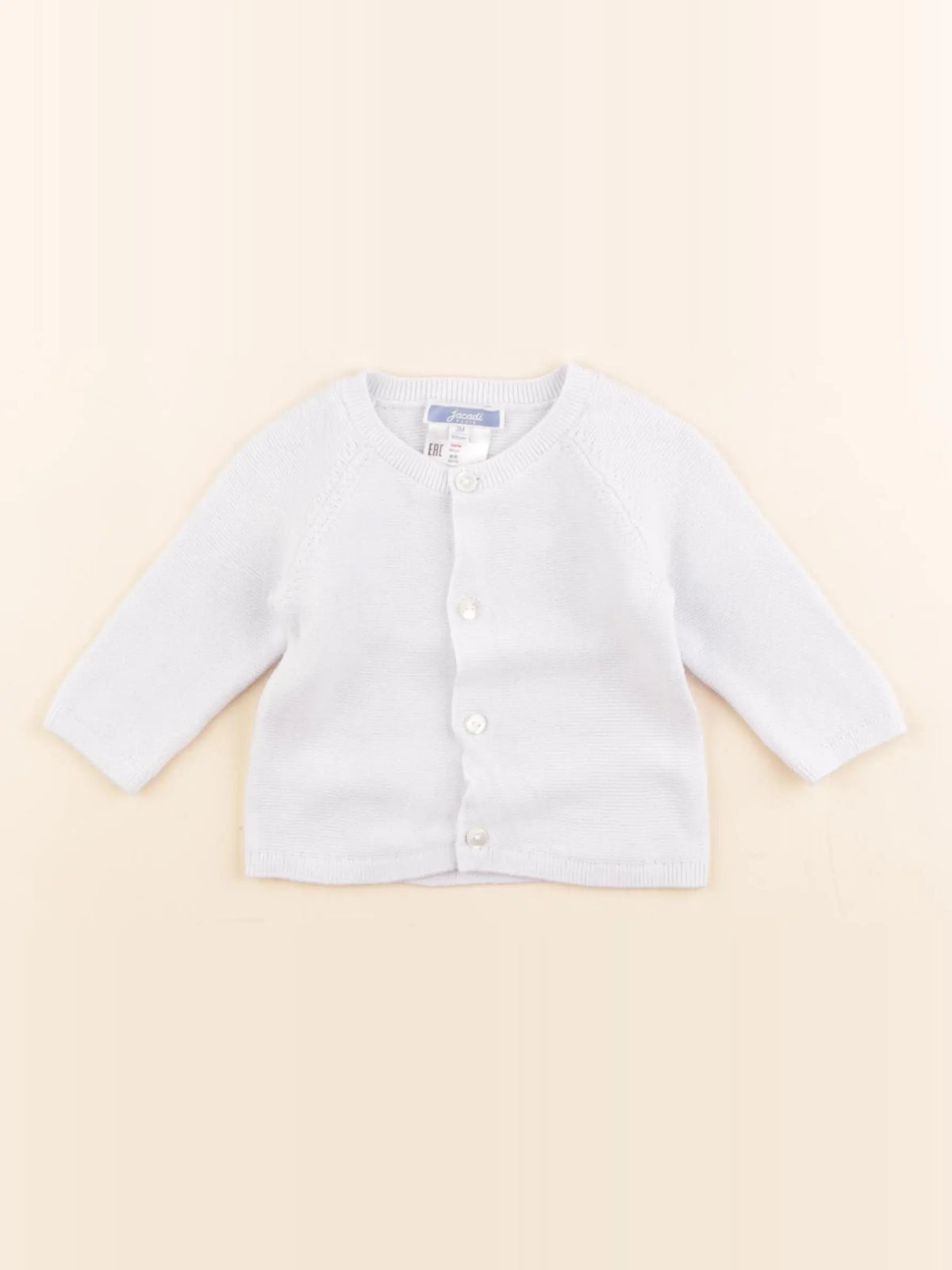 Jacadi - gilet bleu - 3 mois