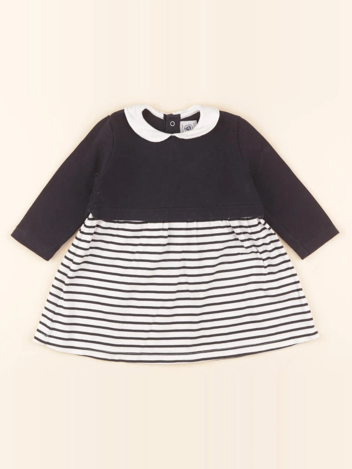 Robe bleu, blanc