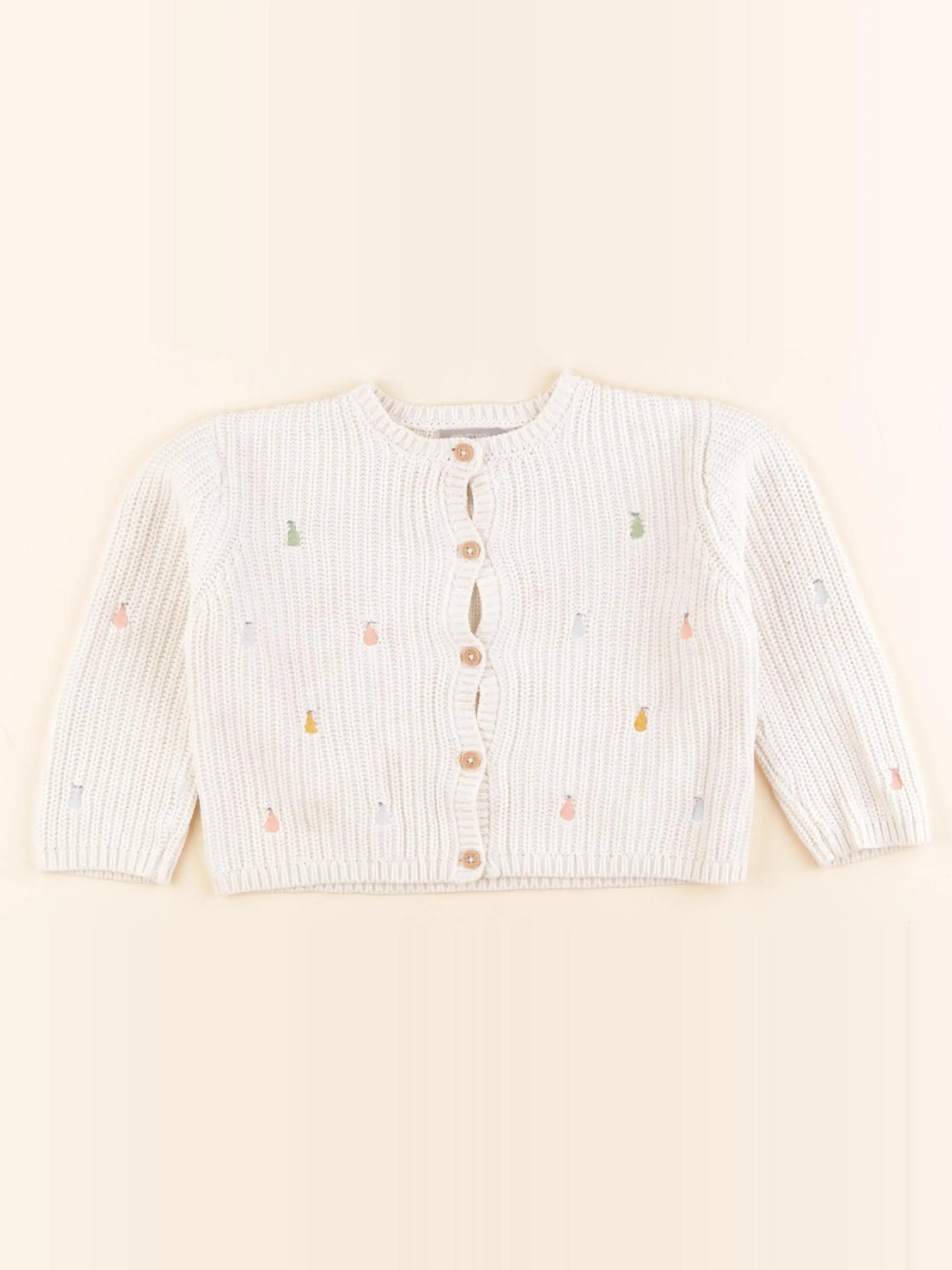 Boutchou - gilet beige - 18 mois