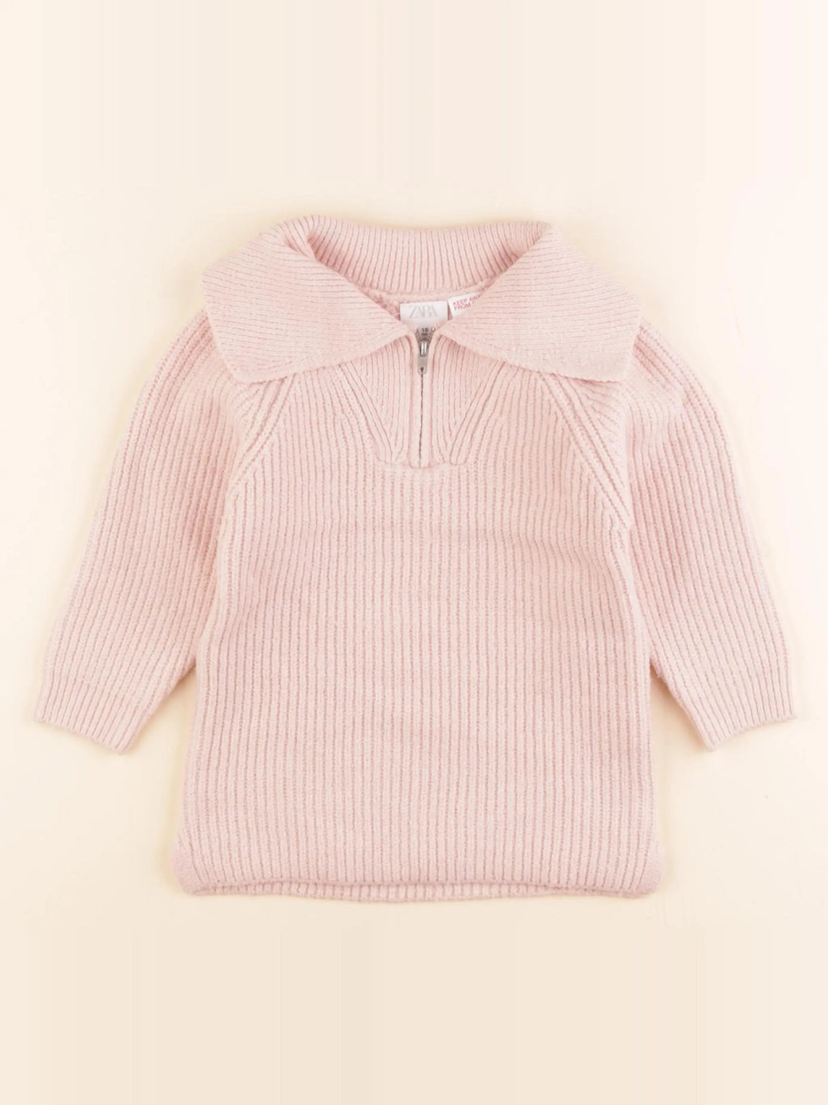 Zara - robe rose - 12/18 mois