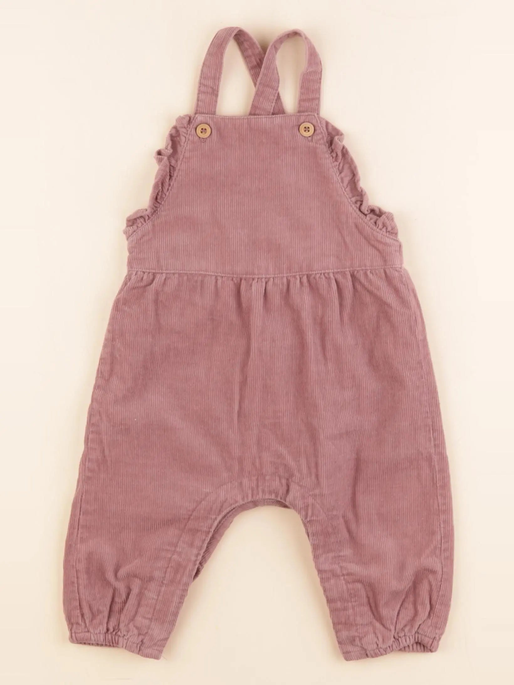 Zara - salopette rose - 3/6 mois