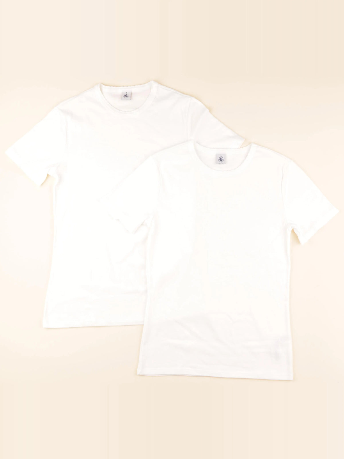 Lot de 2 maillots de corps blanc