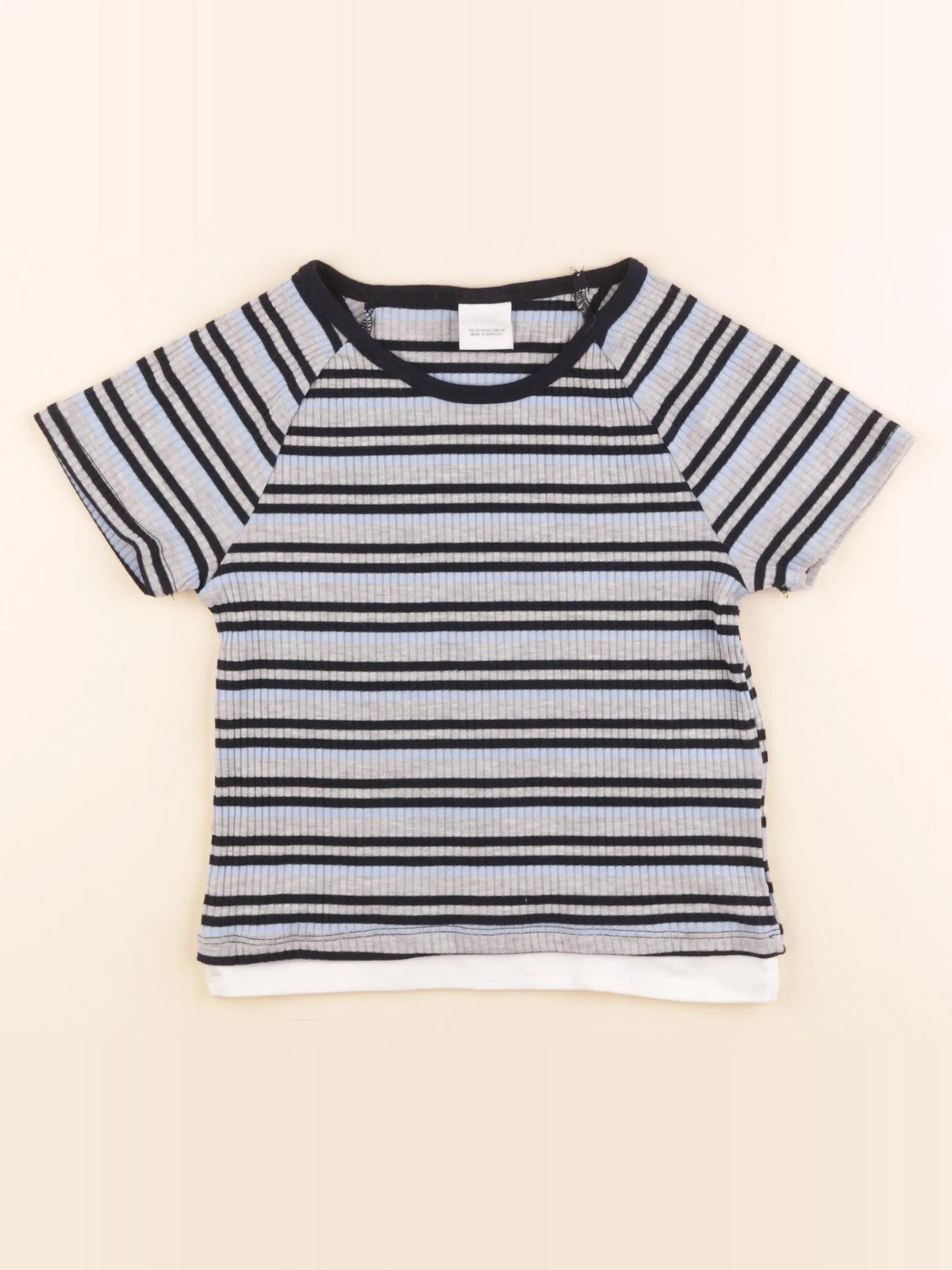 Zara - tee-shirt gris - 12/13 ans