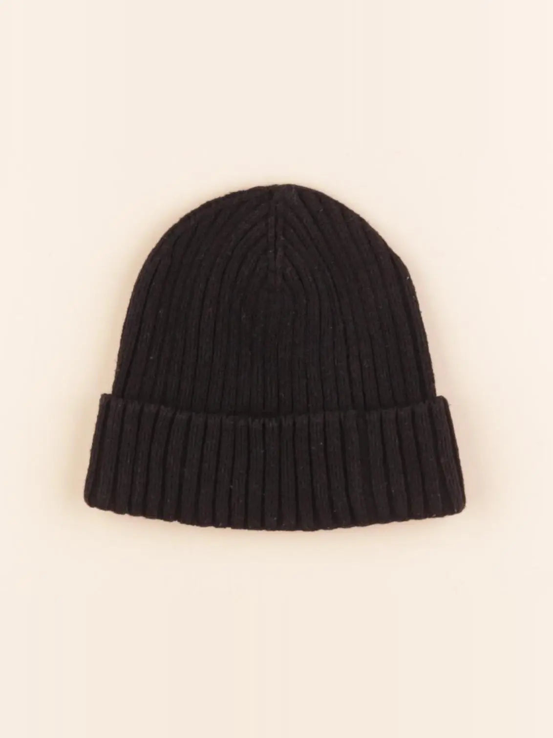 H&M - bonnet noir - 6/12 mois