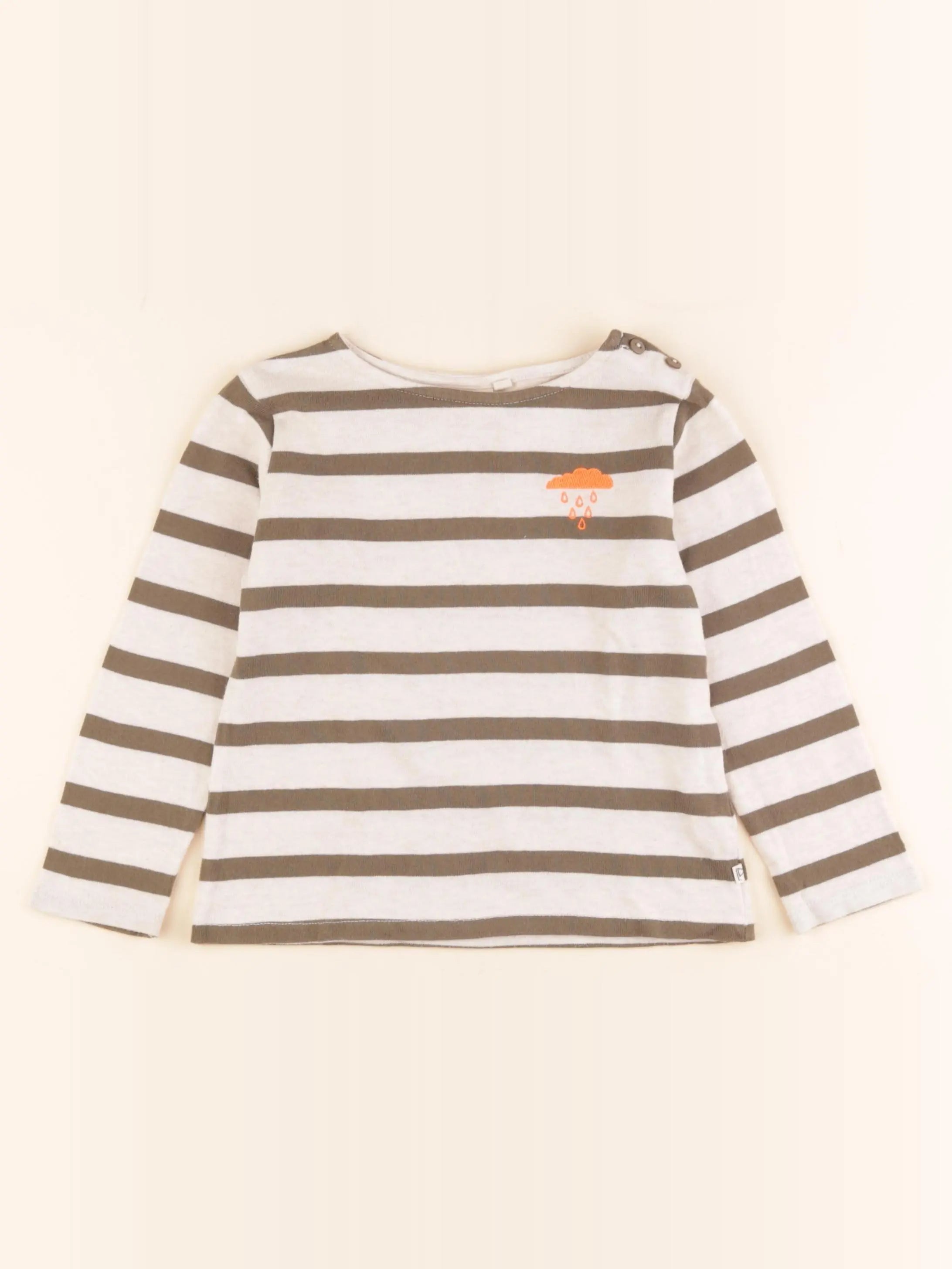 Arsène et les pipelettes - tee-shirt beige - 4 ans