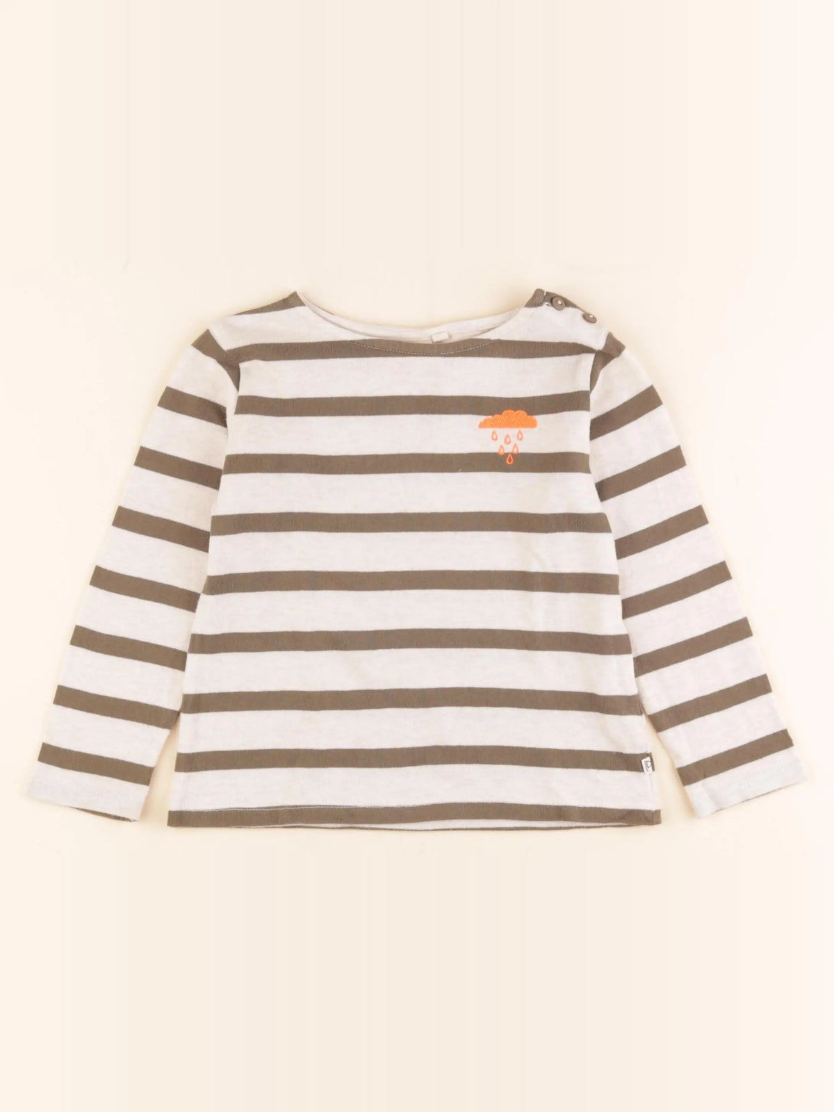 Arsène et les pipelettes - tee-shirt beige - 4 ans