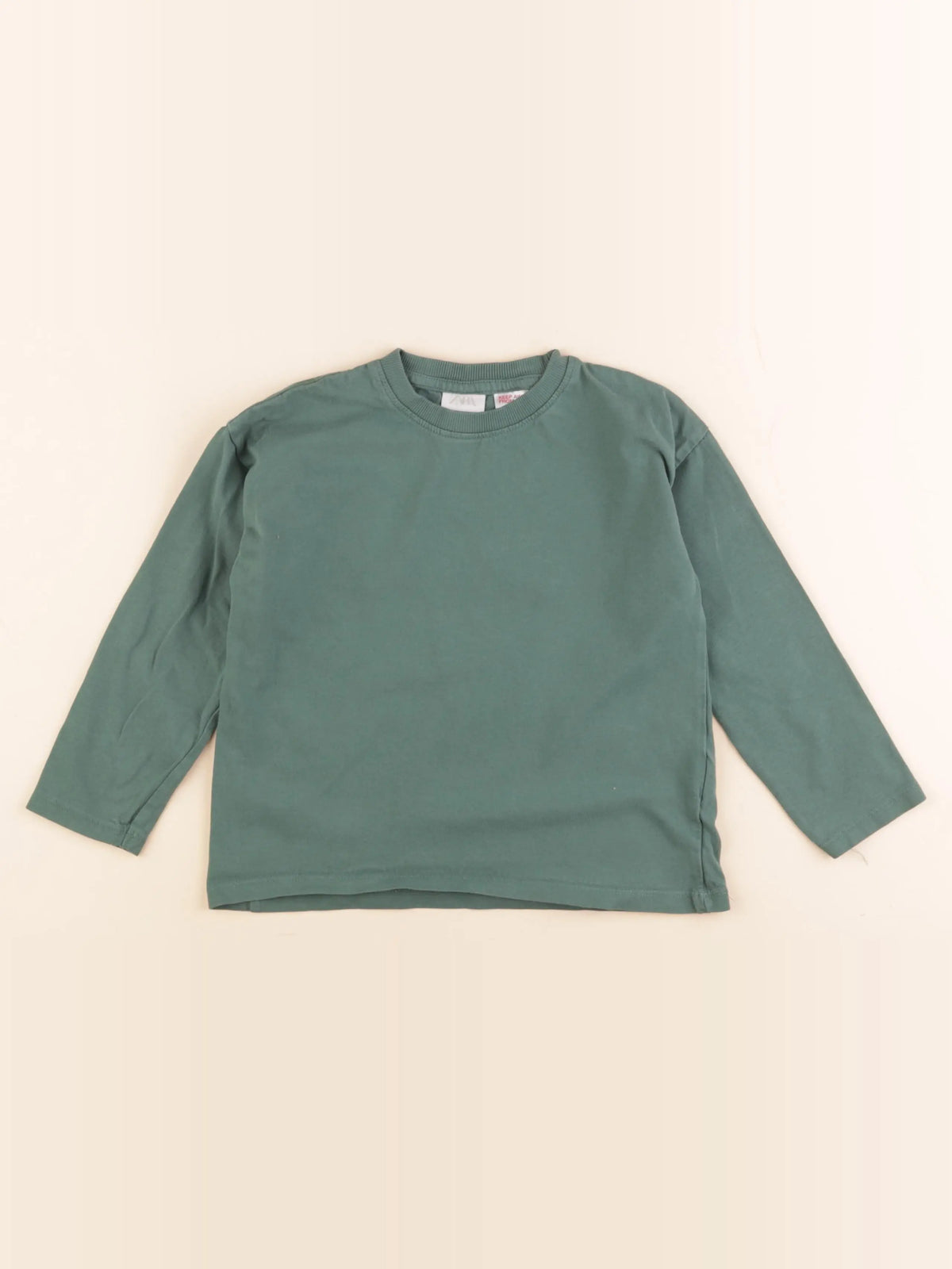 Zara - tee-shirt vert - 4 ans