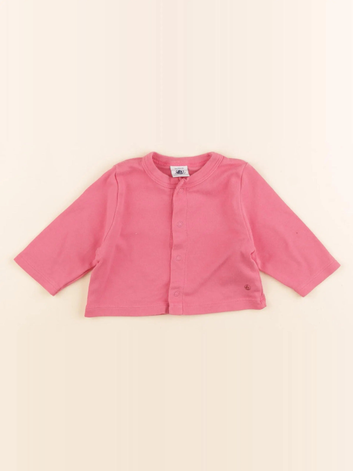 Petit Bateau - tee-shirt rose - 3 mois