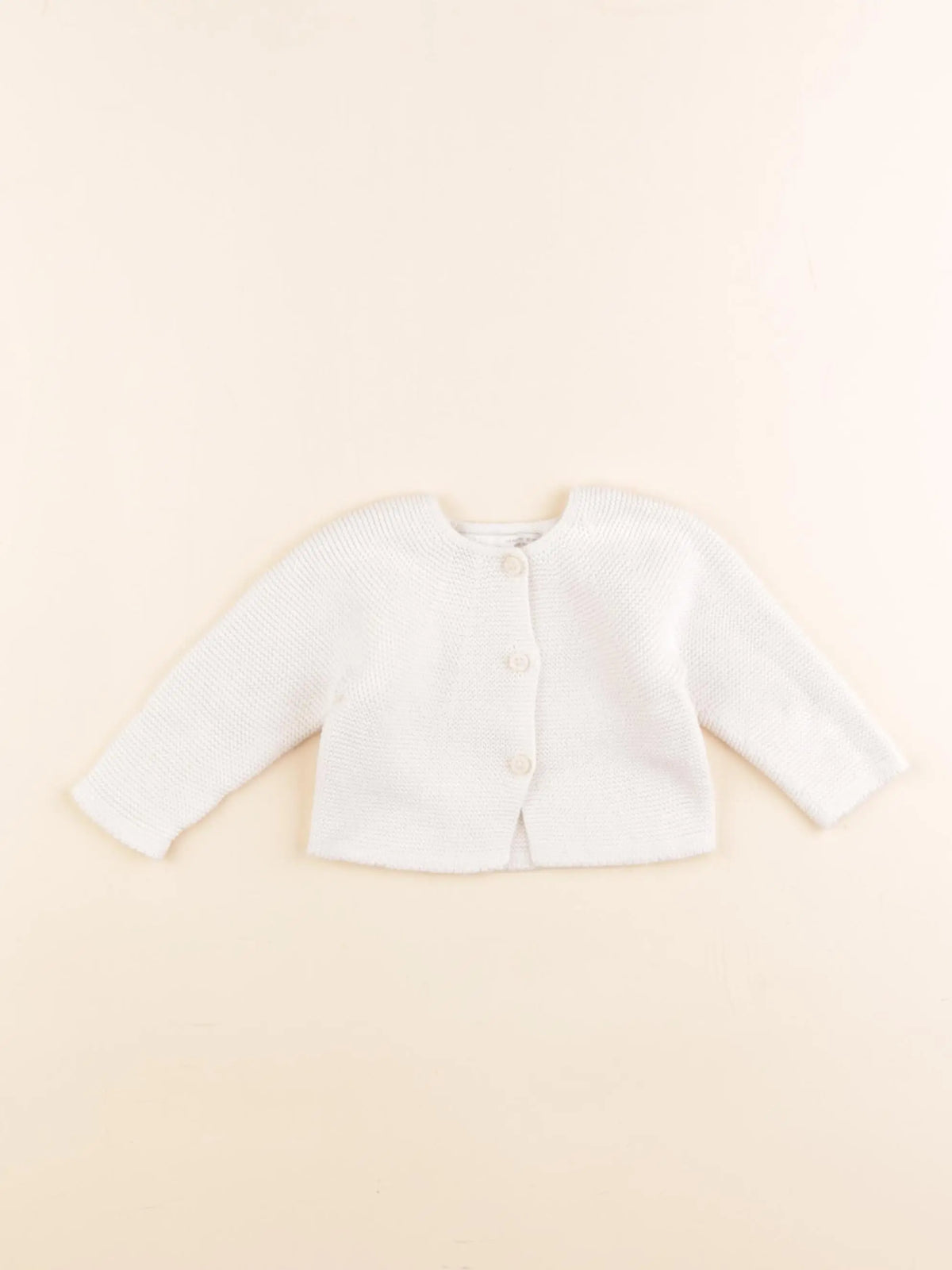 Zara - gilet beige - 1/3 mois