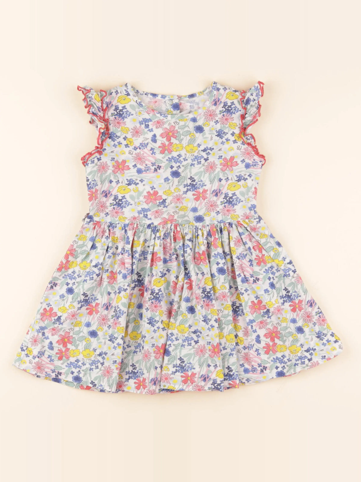Robe multicolore