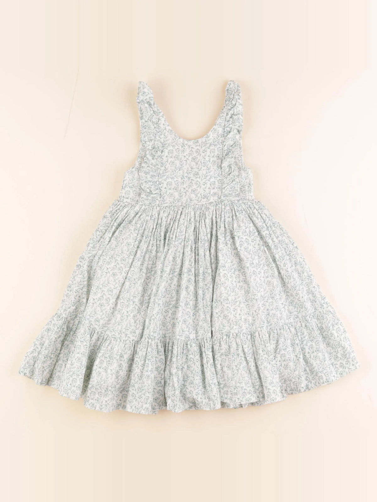 Cyrillus - robe vert - 4 ans