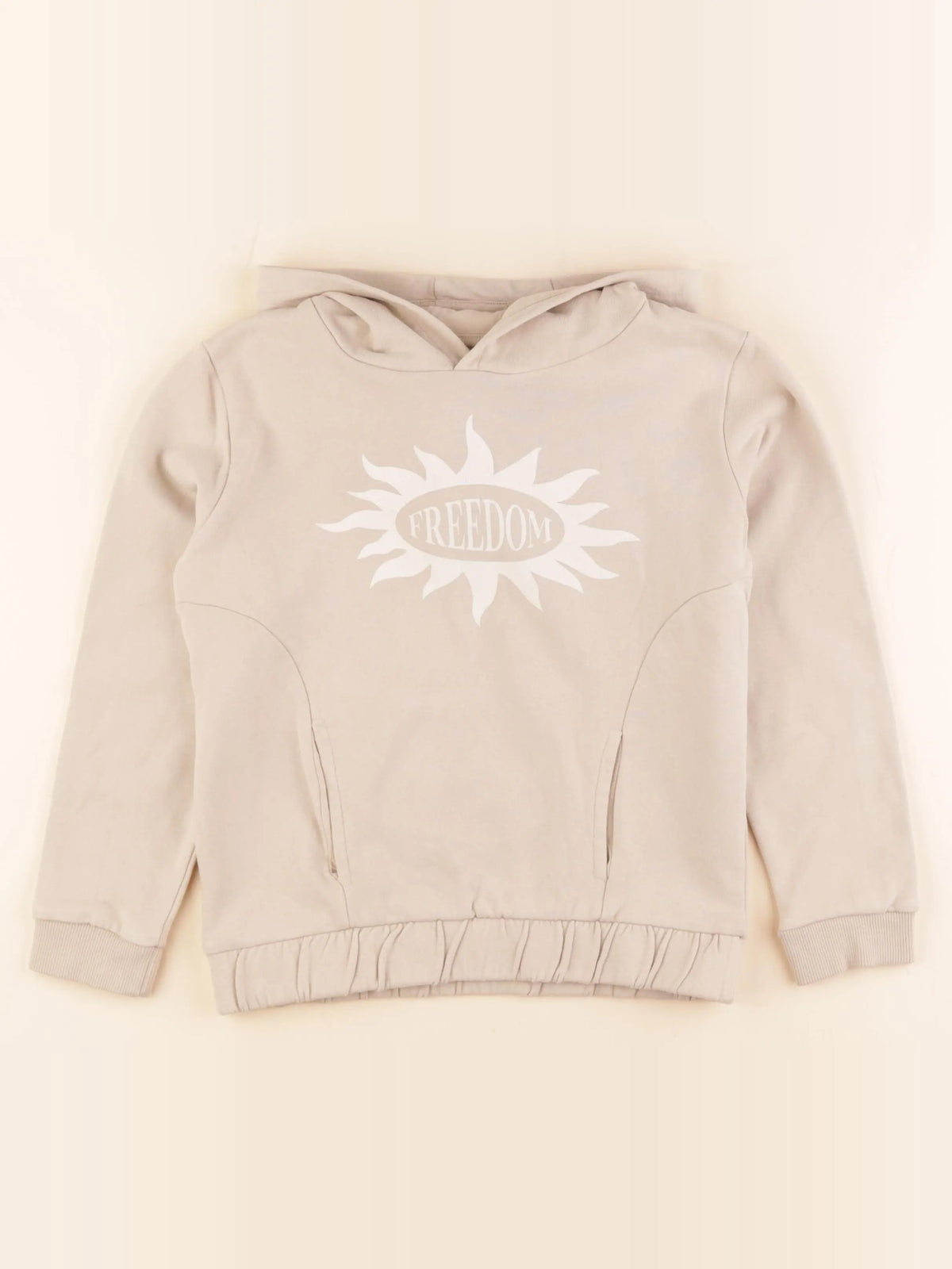 Storytelling - sweat beige - 10 ans