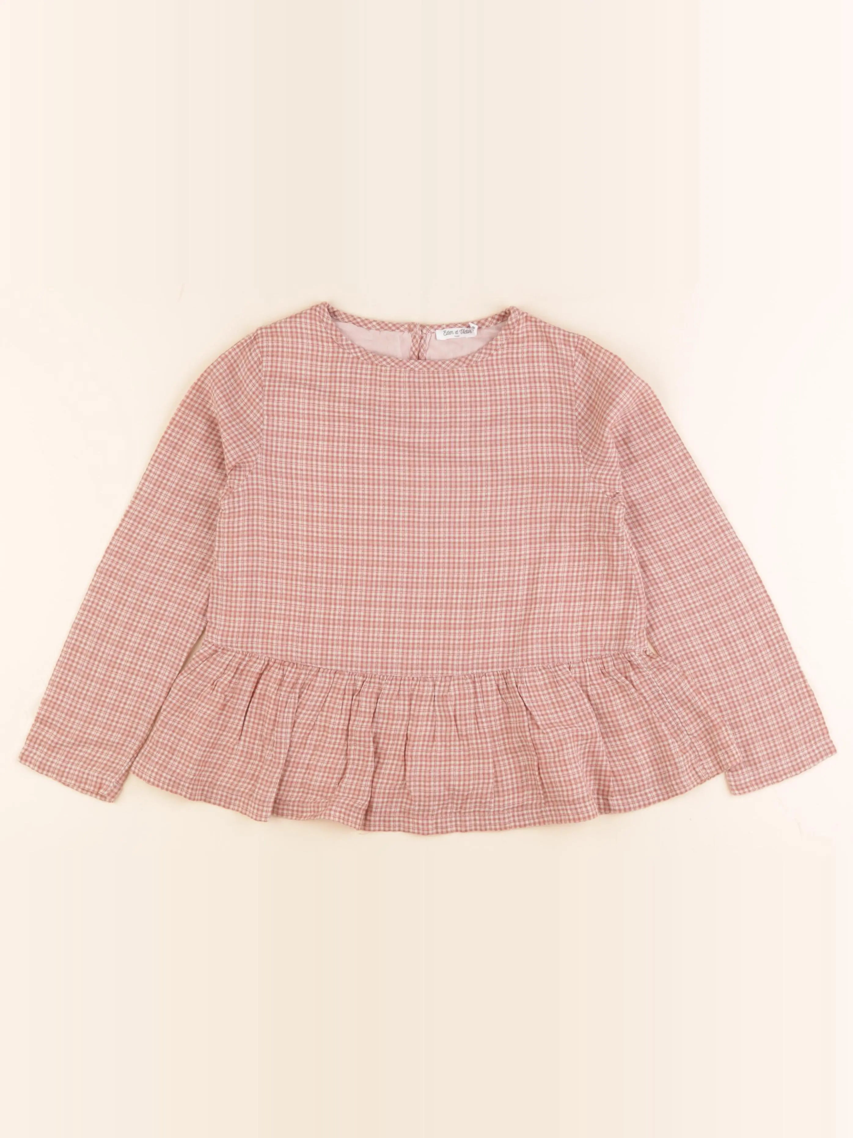 Eden & Victor - blouse rose - 8 ans