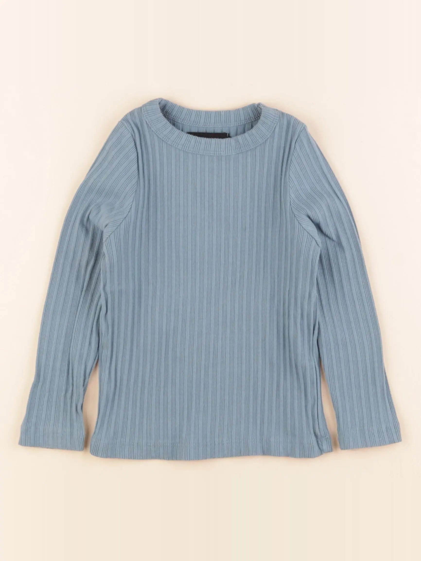 Monoprix - tee-shirt bleu - 4 ans