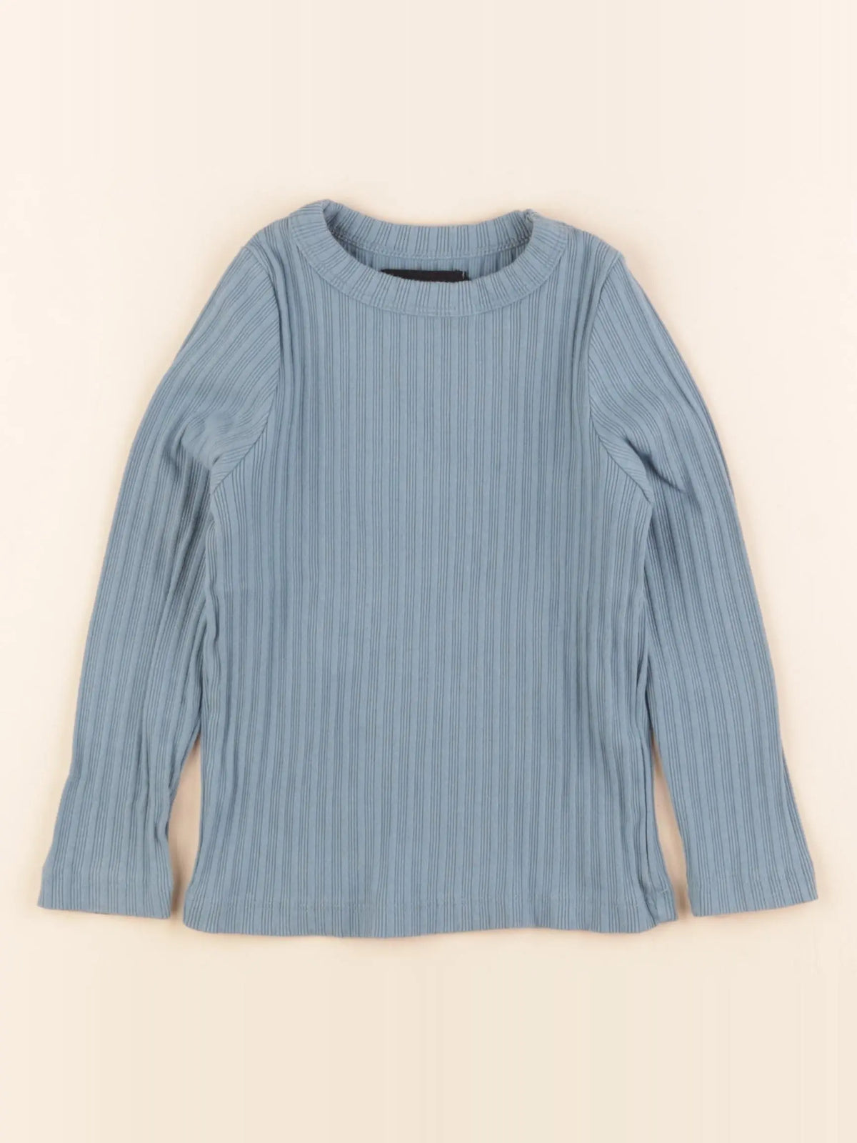 Monoprix - tee-shirt bleu - 4 ans