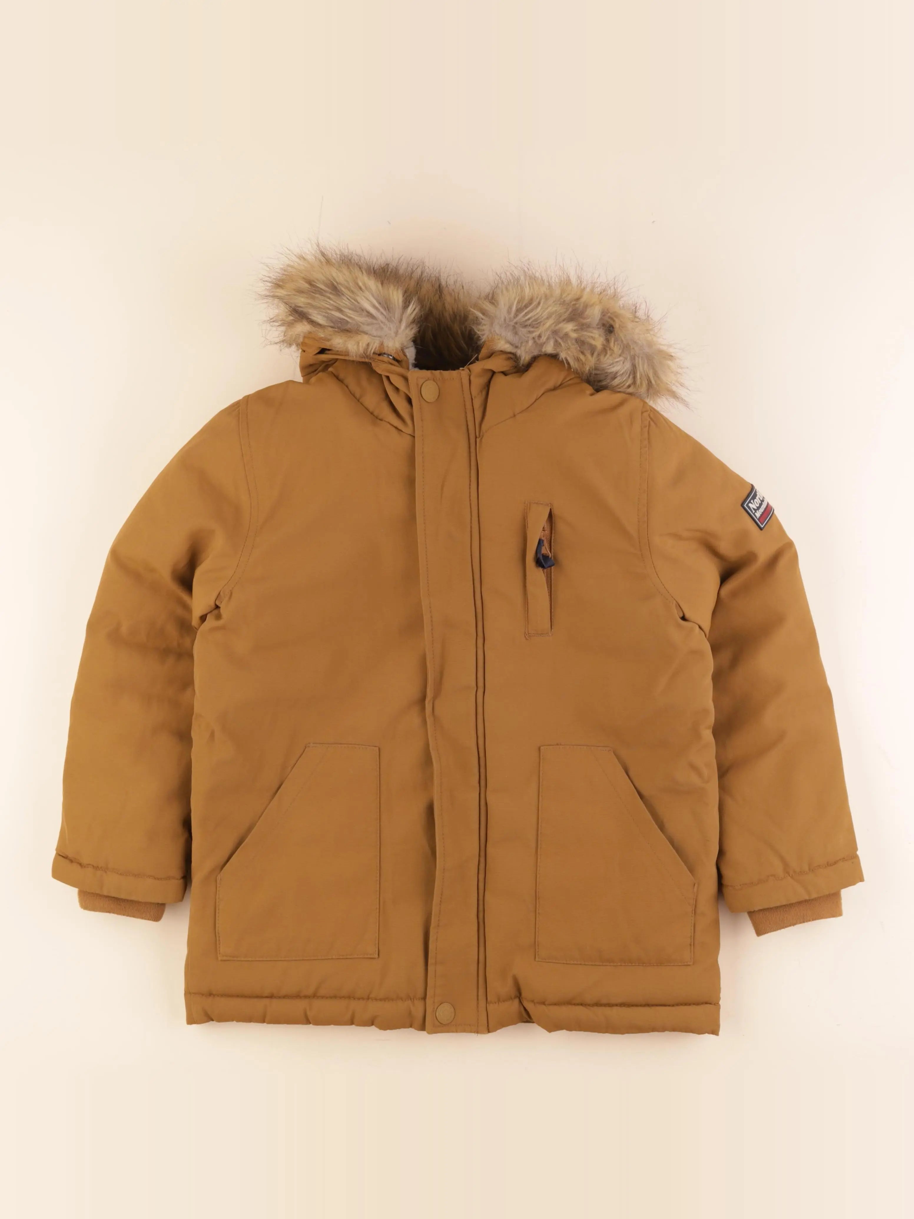 Tape à l'oeil - parka marron - 8 ans