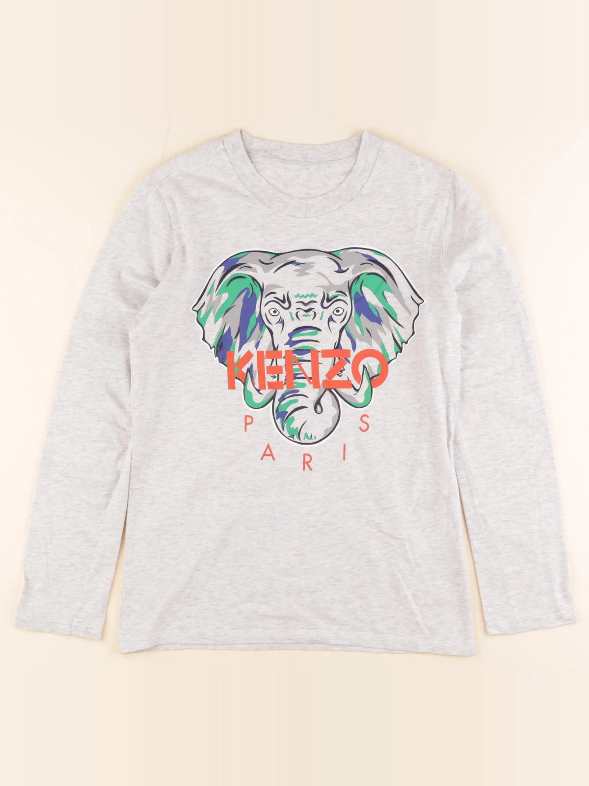 Kenzo - tee-shirt gris - 11/12 ans