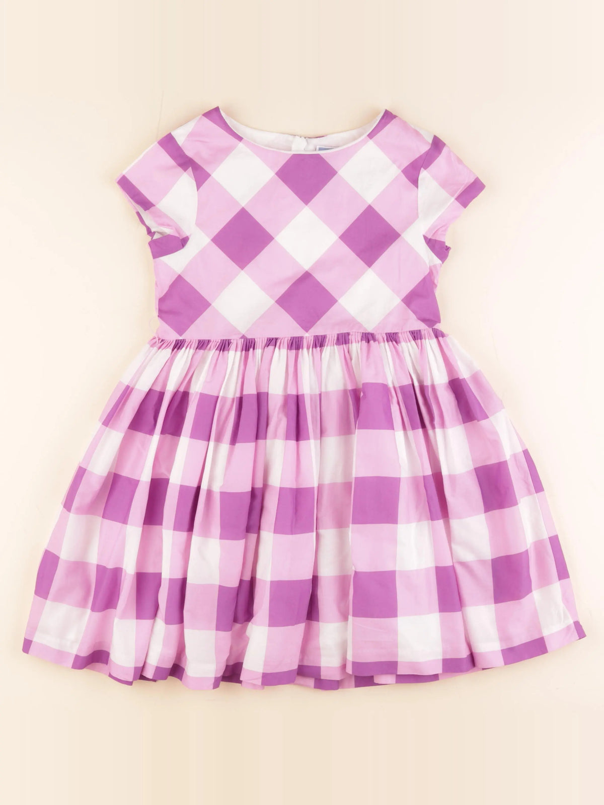 Jacadi - robe violet, rose - 8 ans