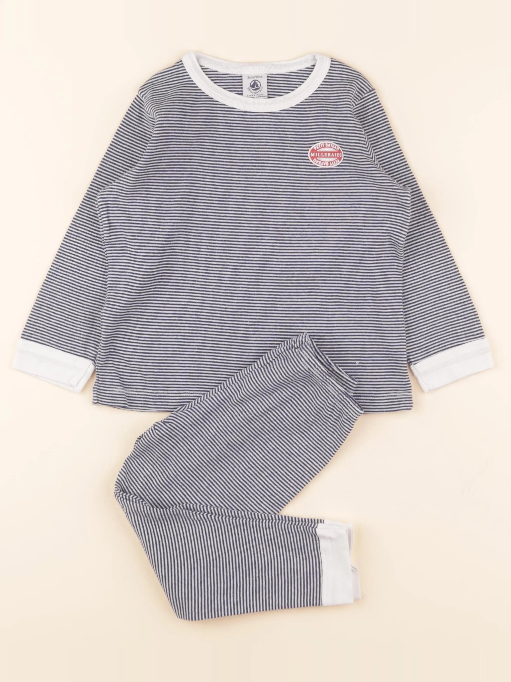 Pyjama coton bleu