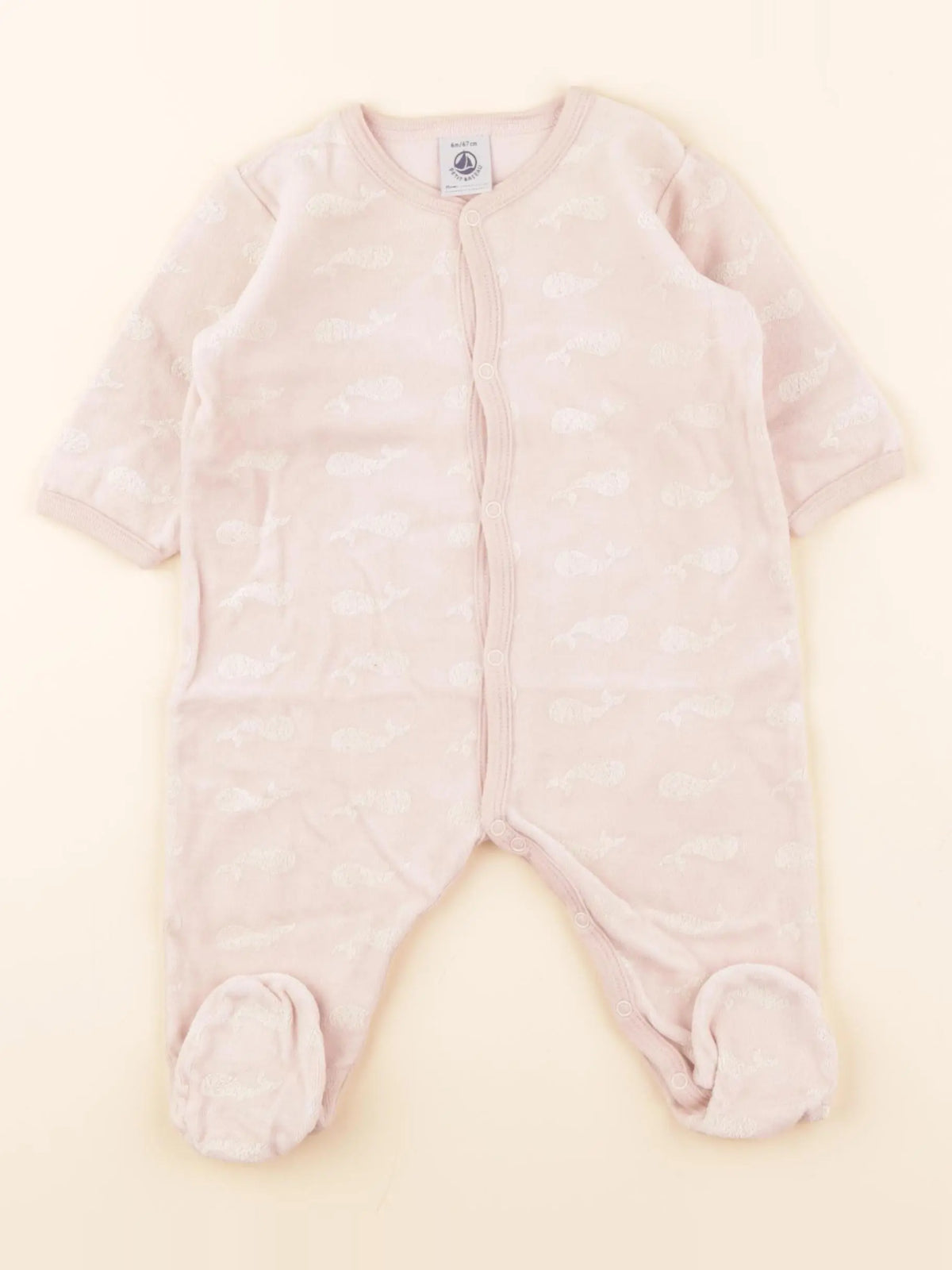 Pyjama velours rose