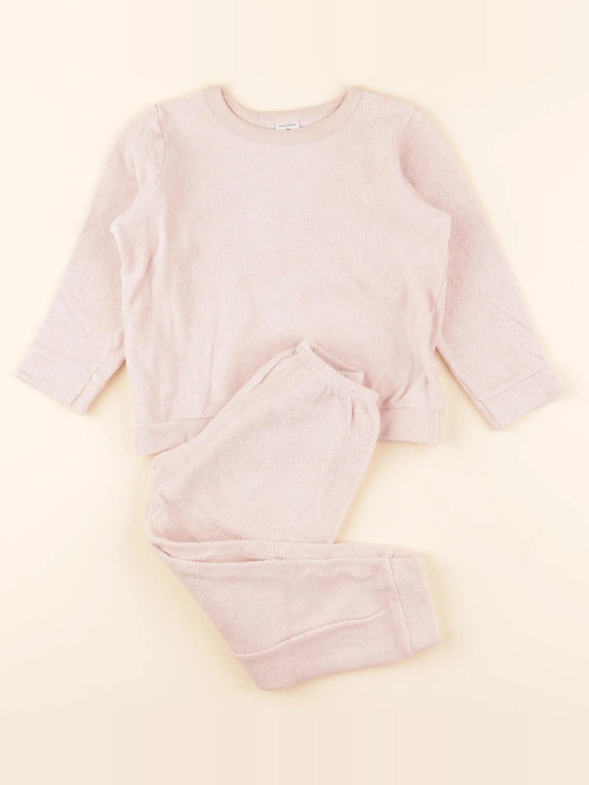 Pyjama velours rose