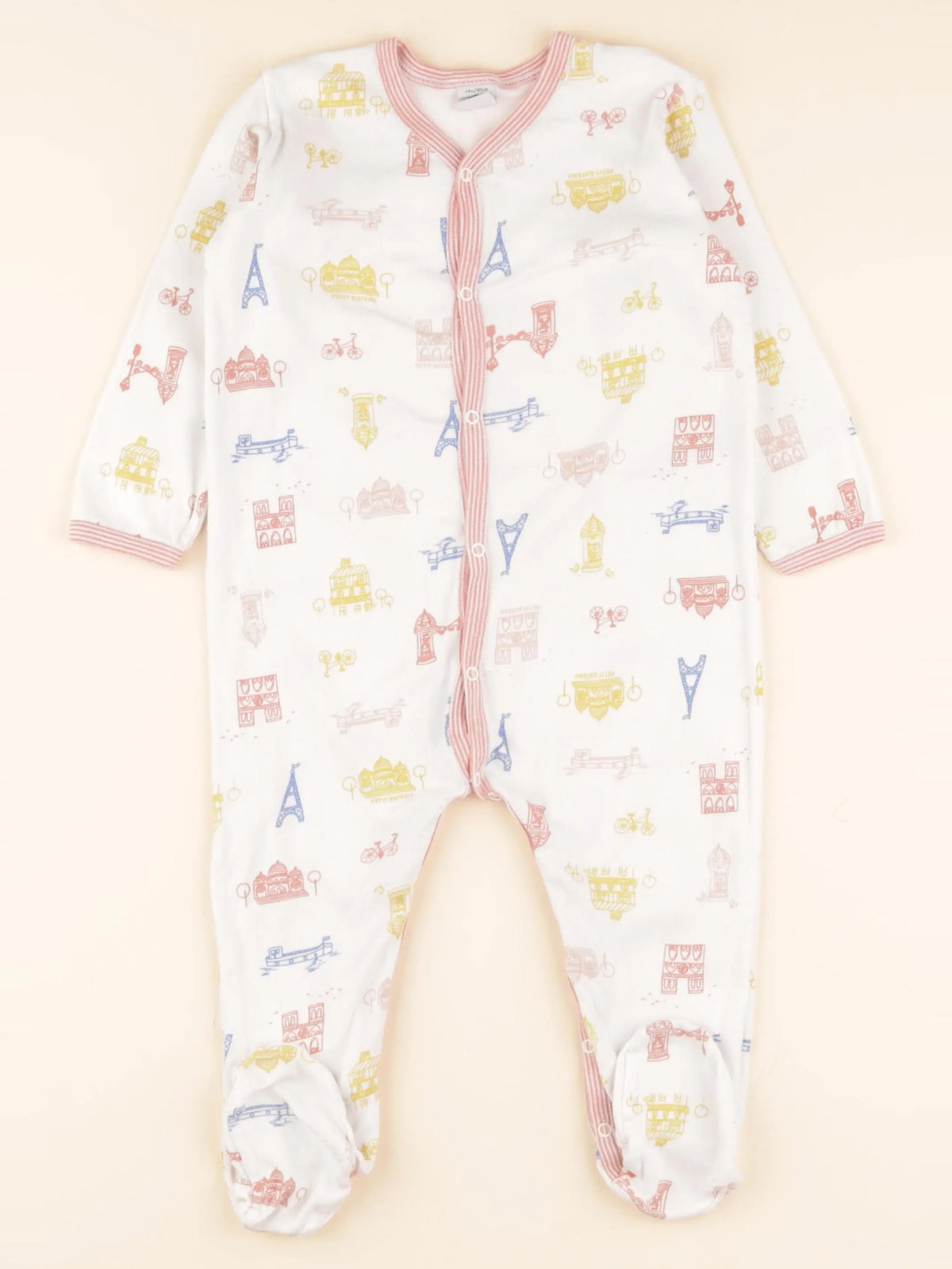 Pyjama coton multicolore