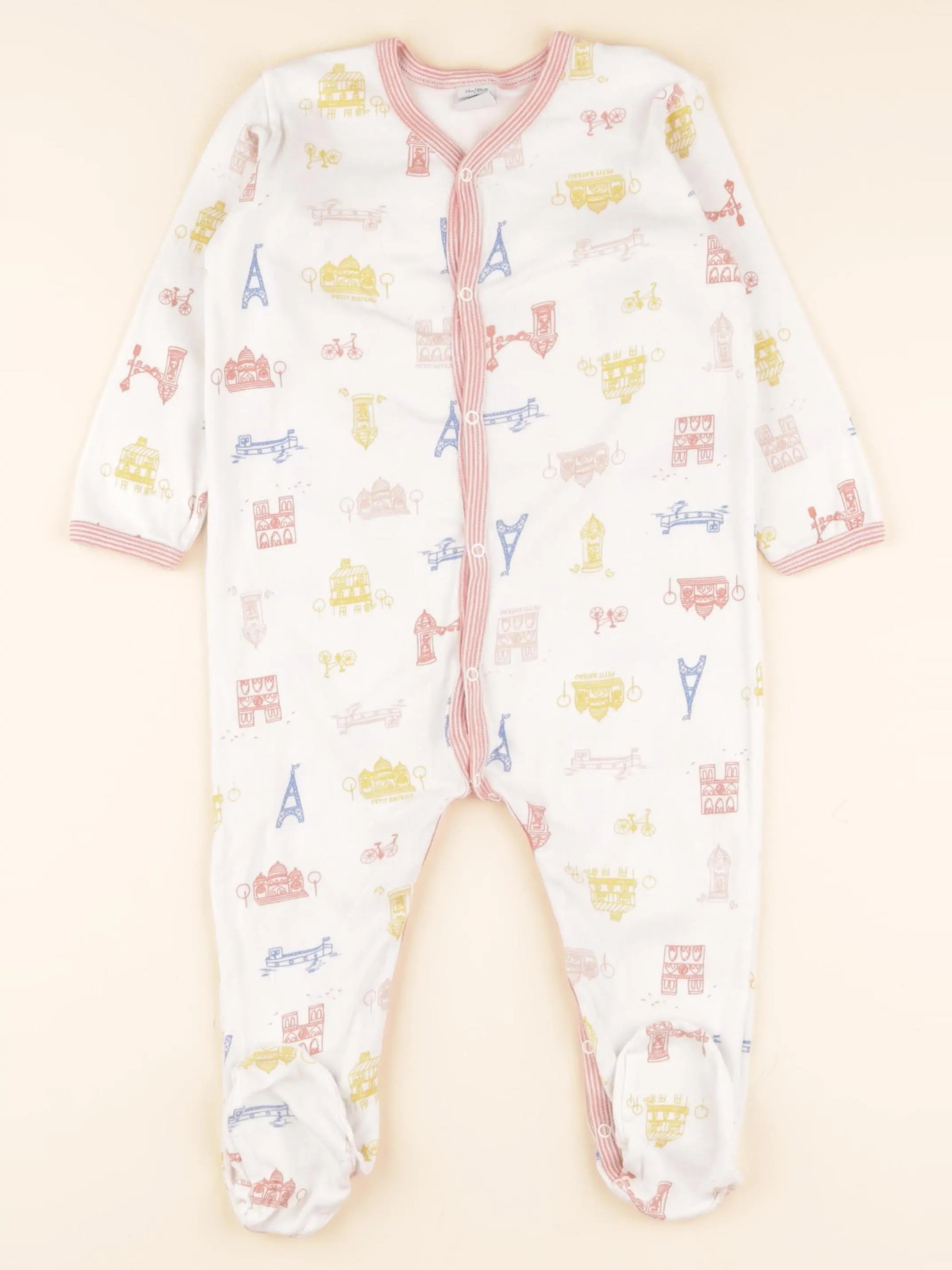 Pyjama coton multicolore