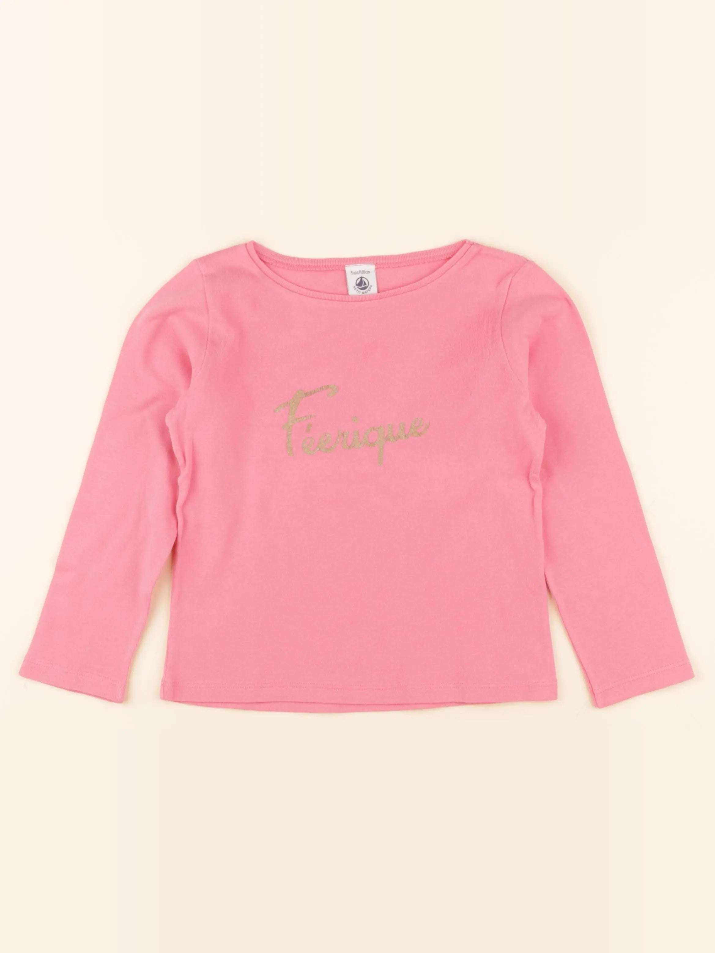Tee-shirt rose