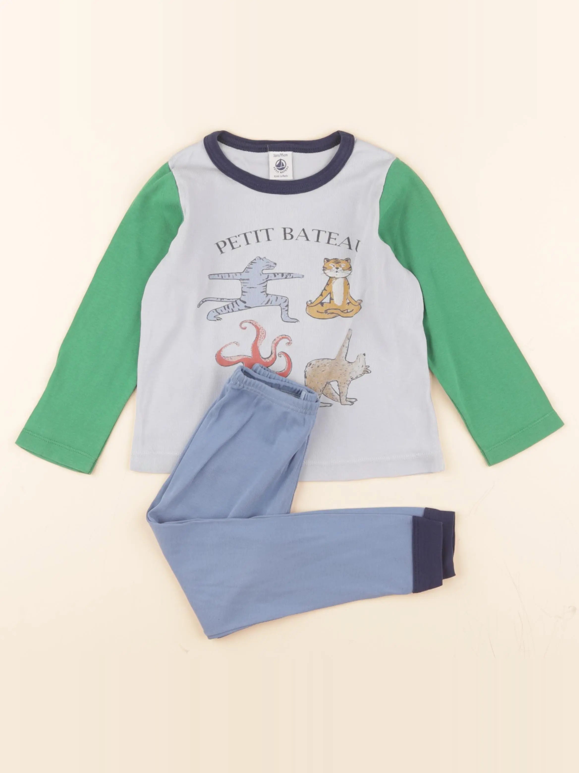 Pyjama coton multicolore