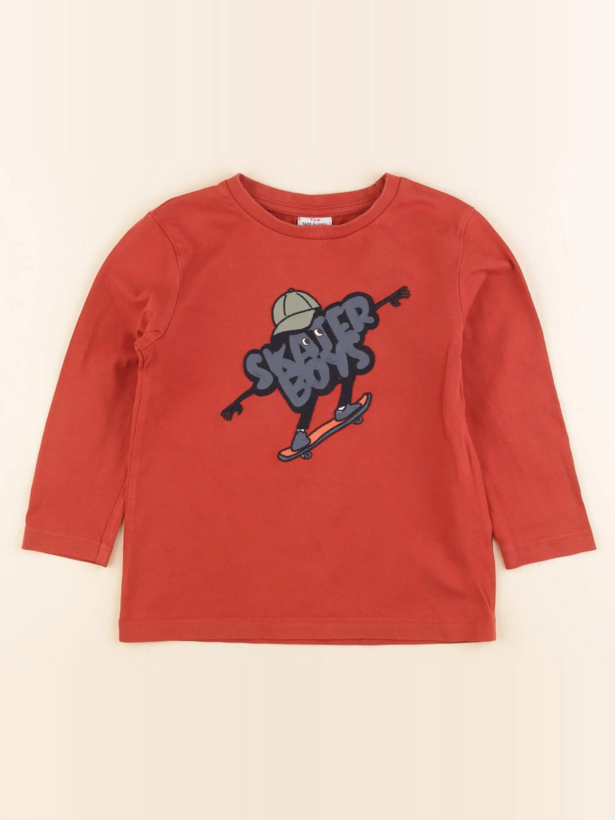 Tape à l'oeil - tee-shirt orange - 4 ans