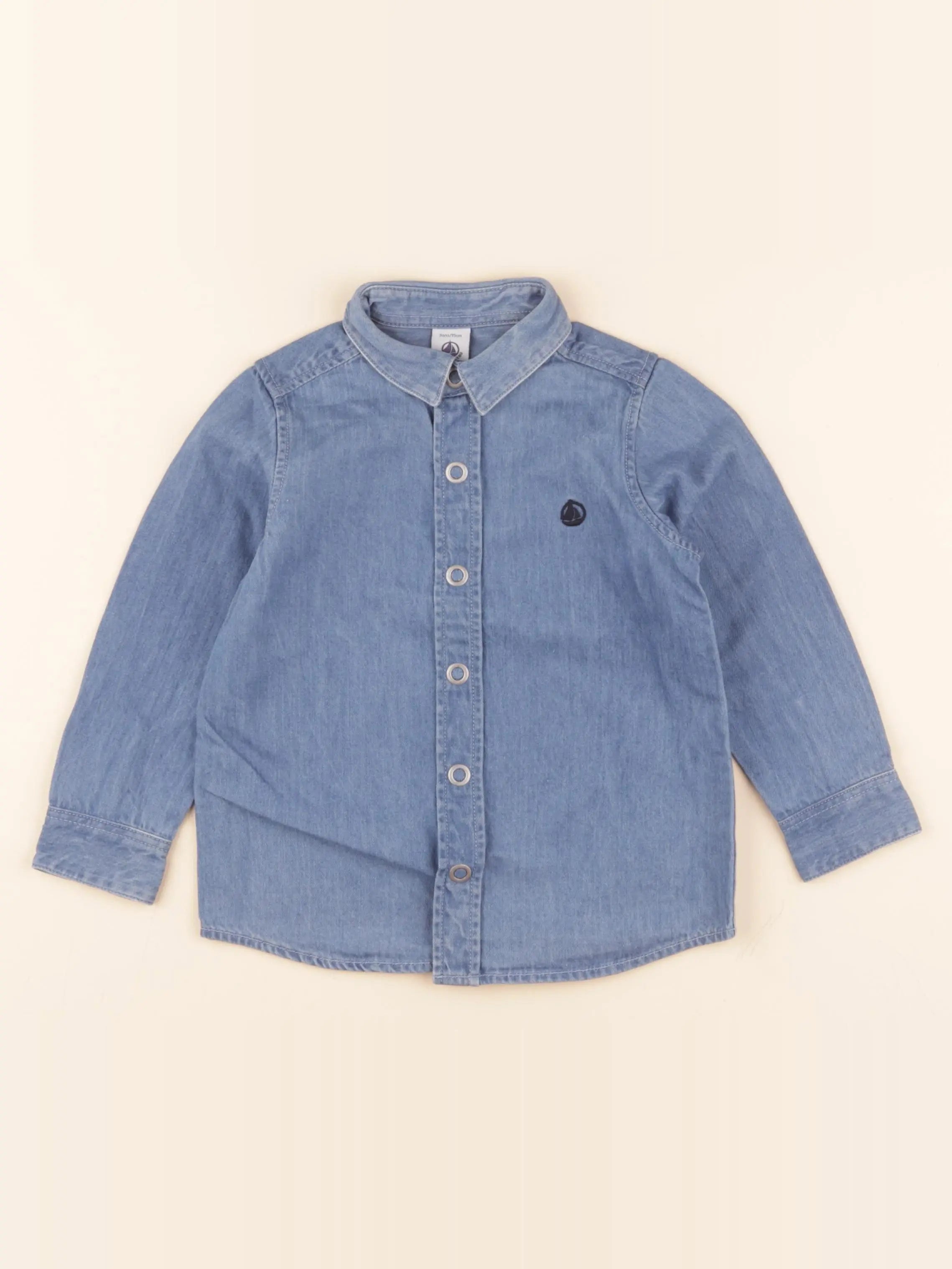 Chemise bleu