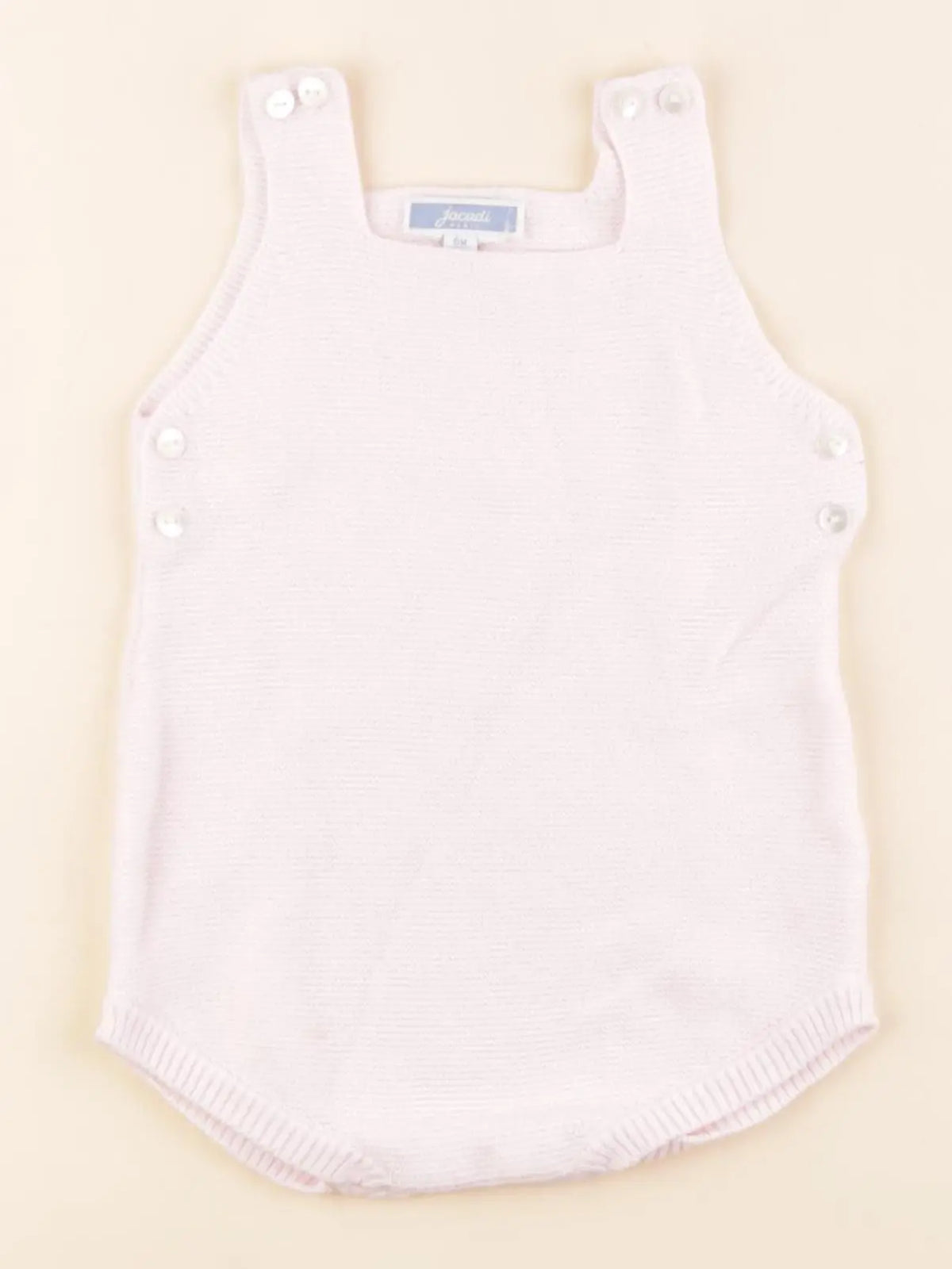 Jacadi - combinaison rose - 6 mois