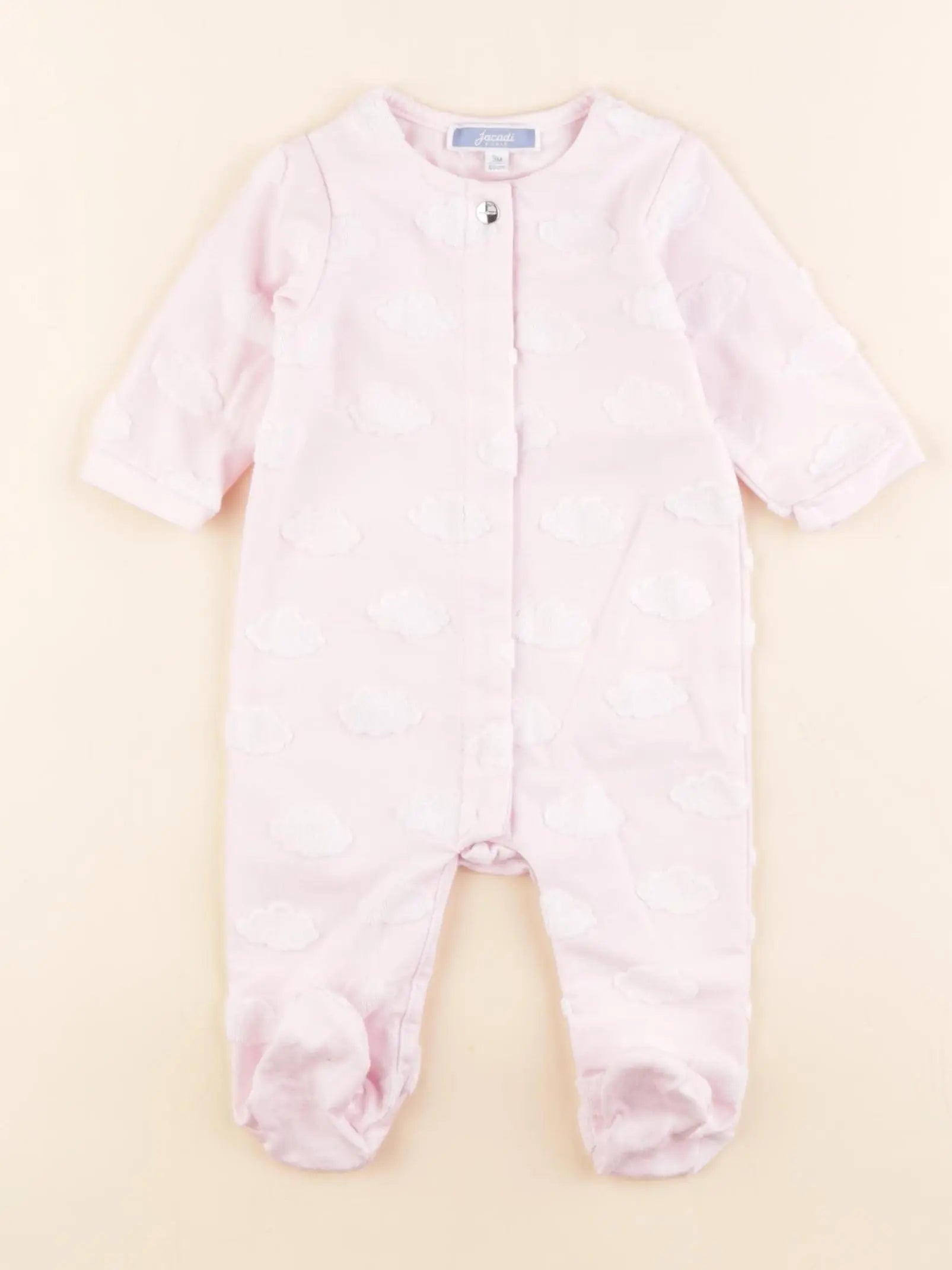 Jacadi - pyjama coton rose - 3 mois