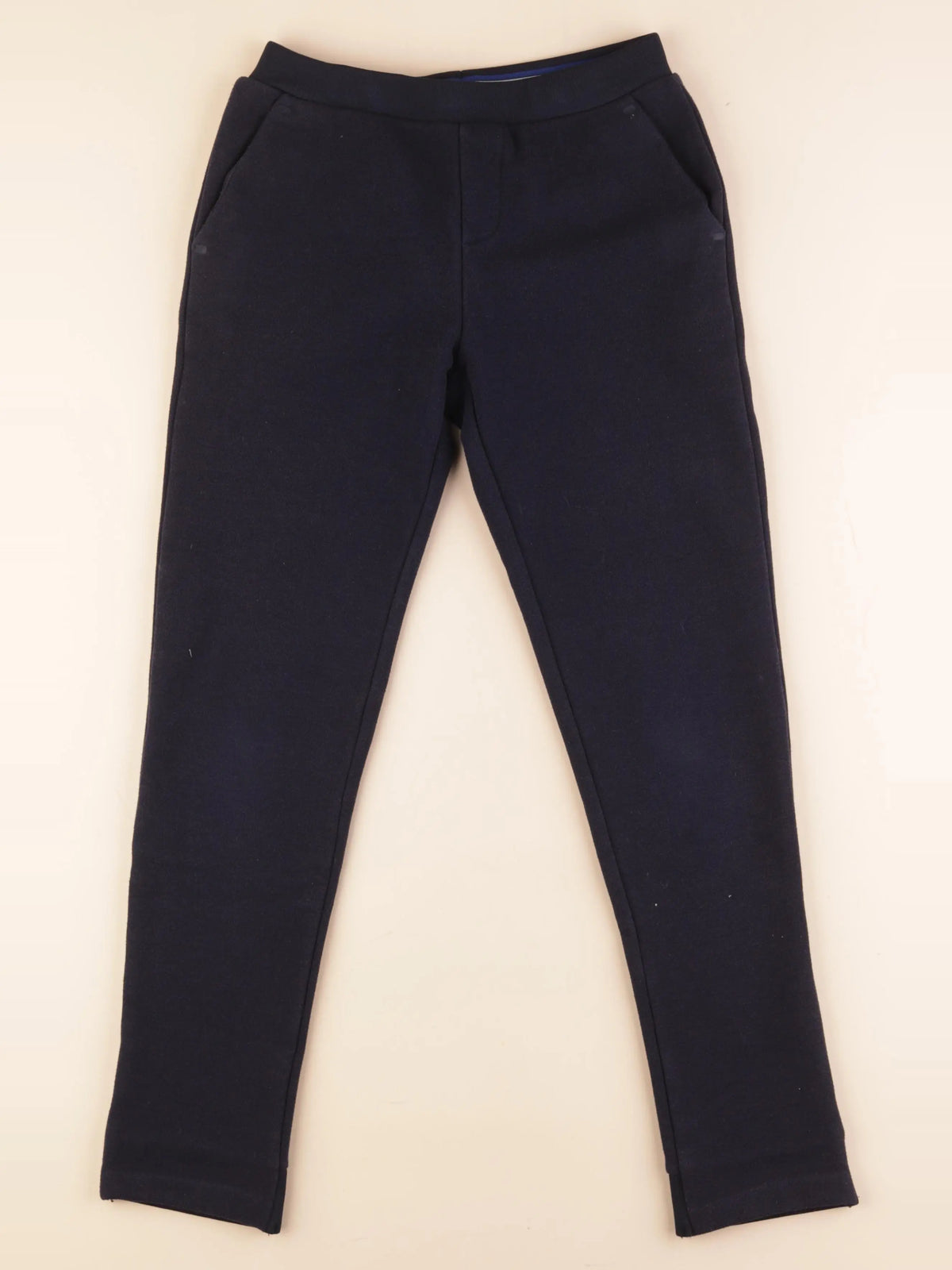 Jacadi - pantalon doublé bleu - 12 ans