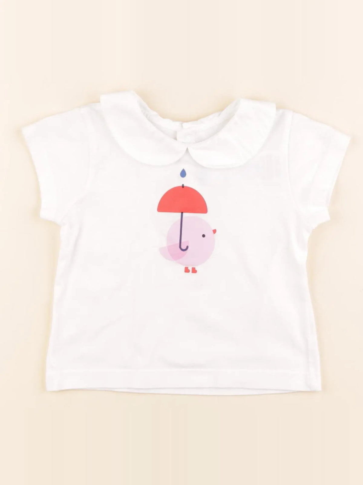 Jacadi - tee-shirt blanc - 18 mois