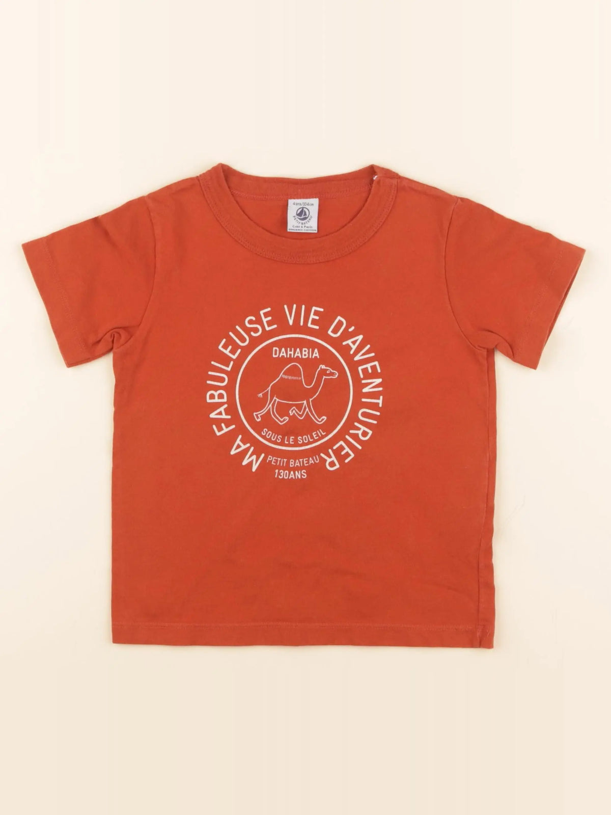 Tee-shirt orange
