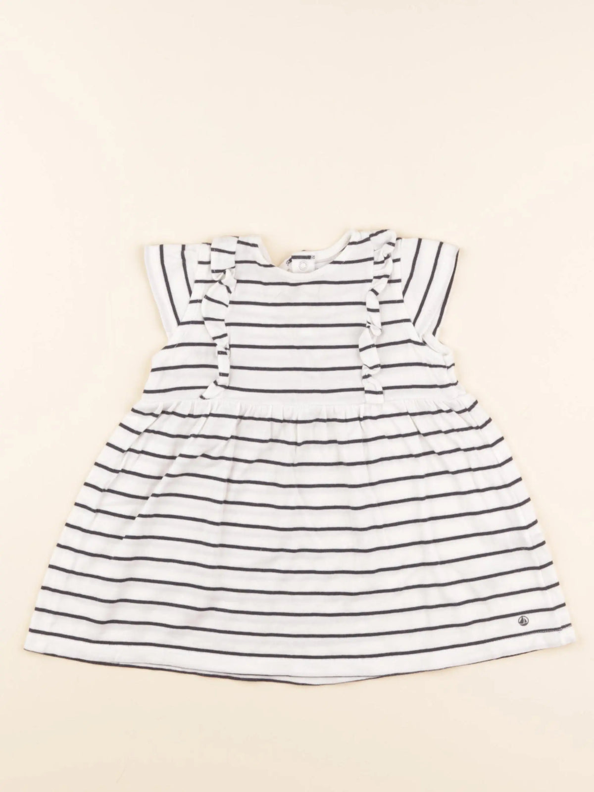 Robe blanc, bleu