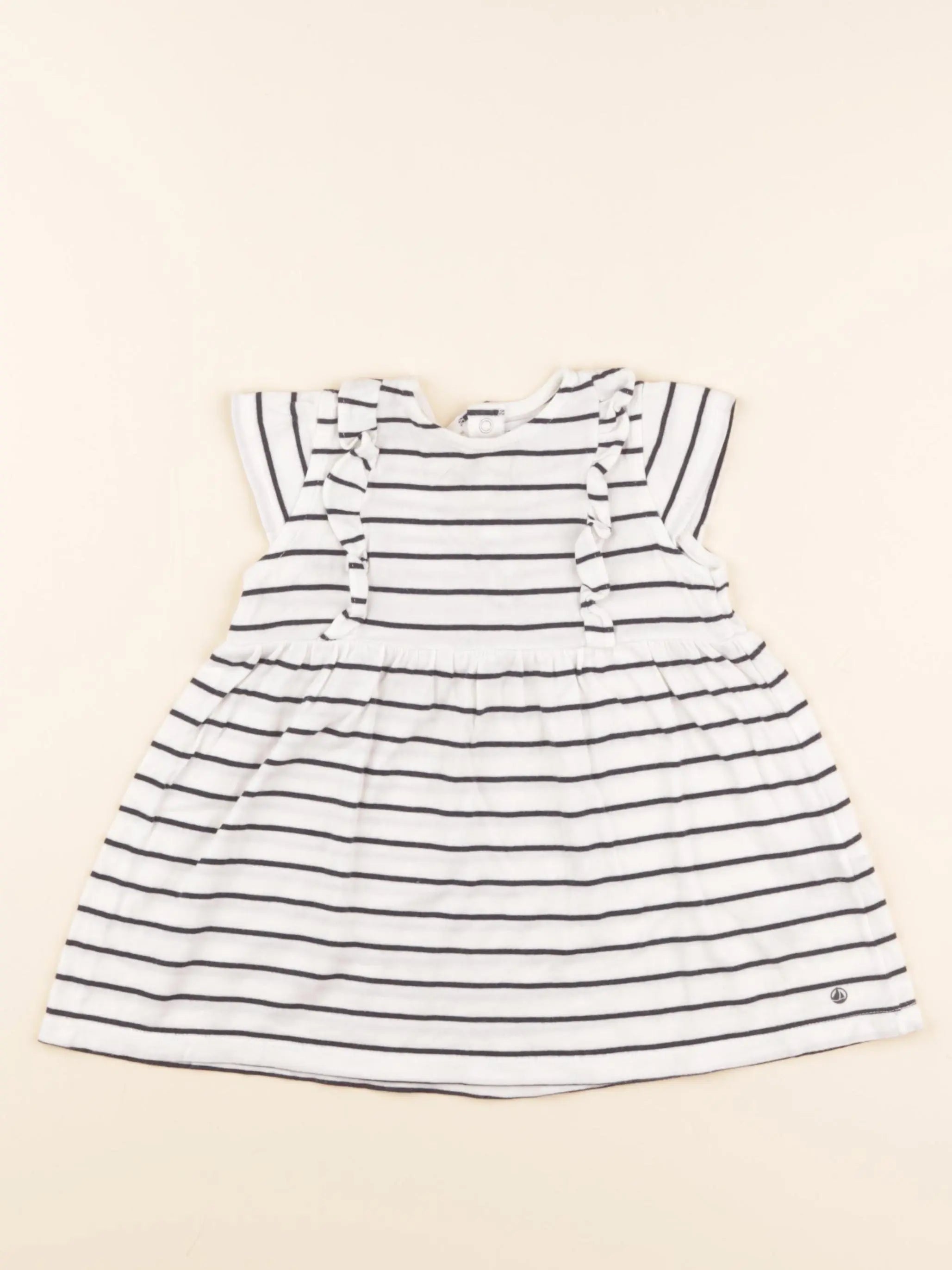 Robe blanc, bleu