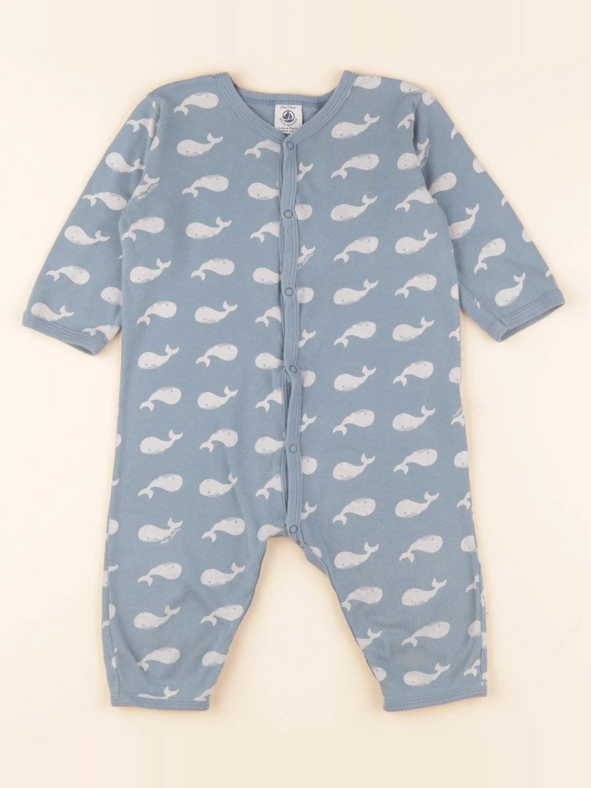 Pyjama coton bleu