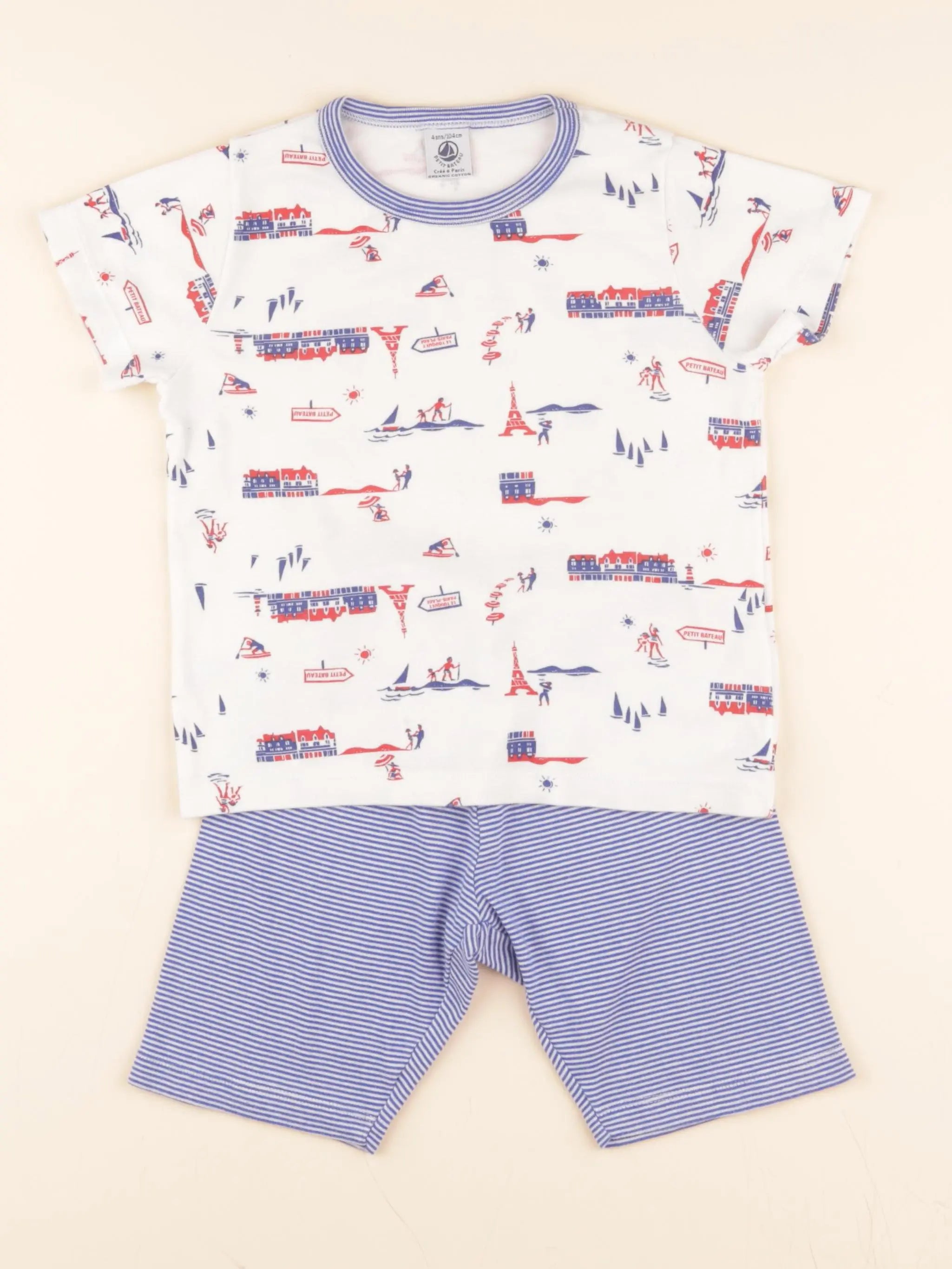 Pyjama coton multicolore
