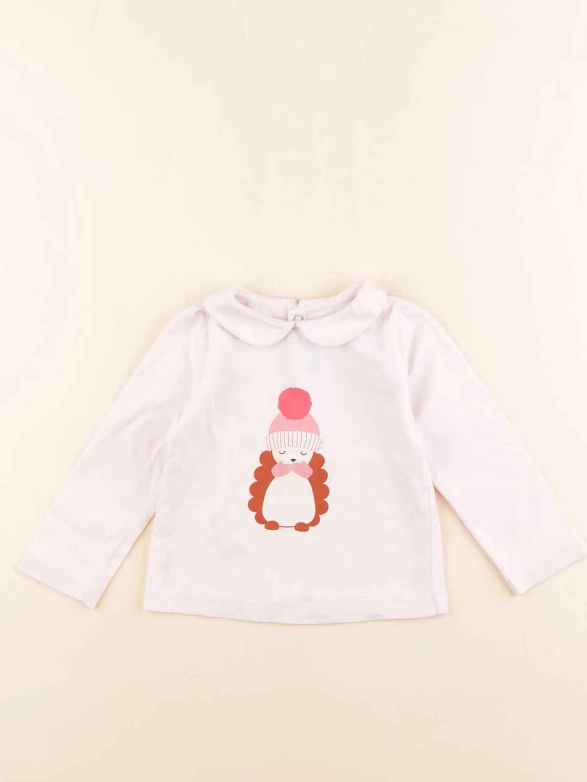 Jacadi - tee-shirt rose - 12 mois