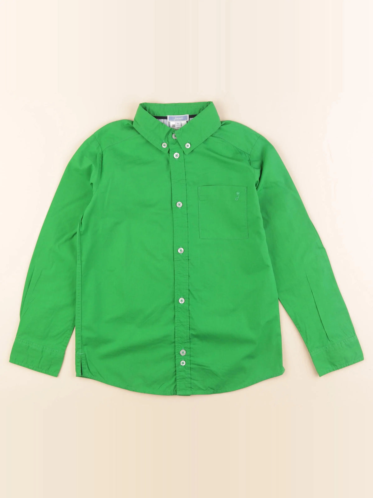Jacadi - chemise vert - 8 ans