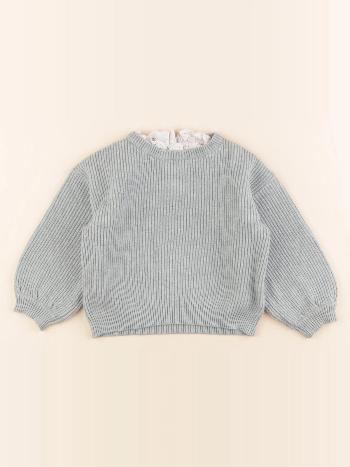 Vertbaudet - pull vert - 24 mois
