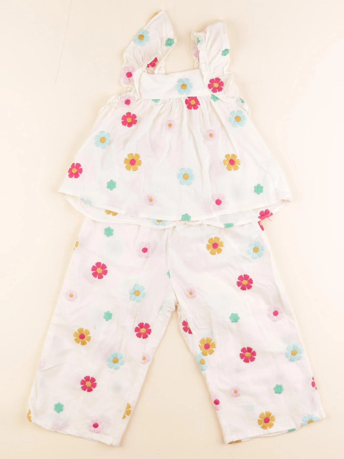 Zara - ensemble beige, multicolore - 3 ans