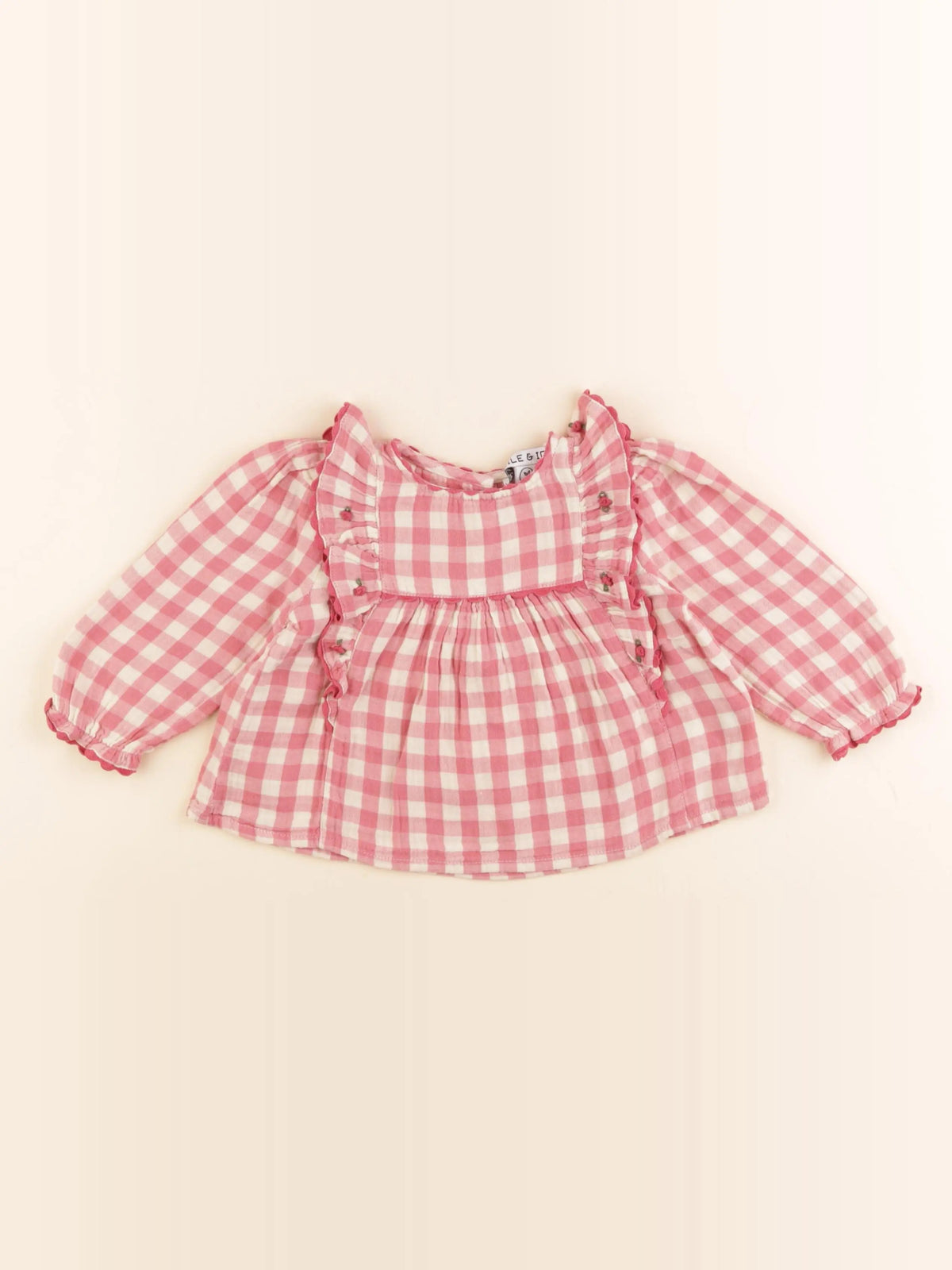Emile et Ida - blouse rose - 18 mois