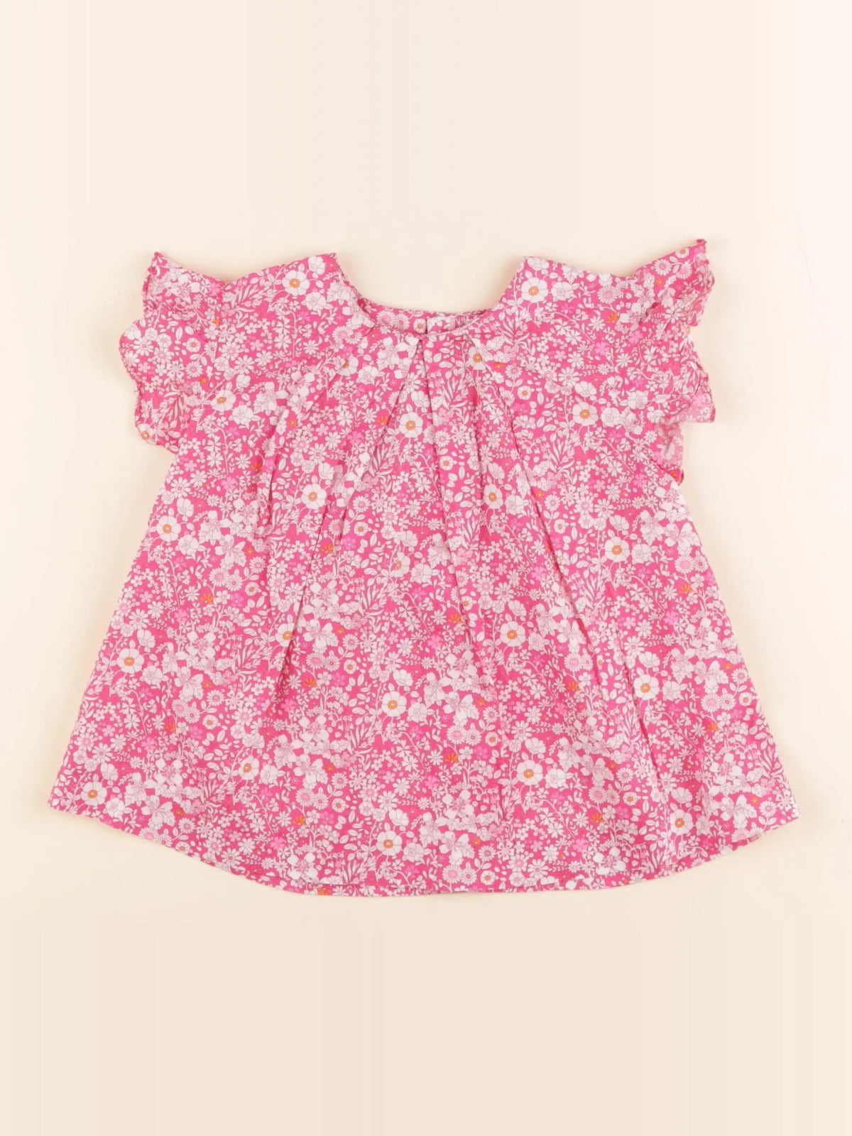 Jacadi - blouse liberty rose - 24 mois