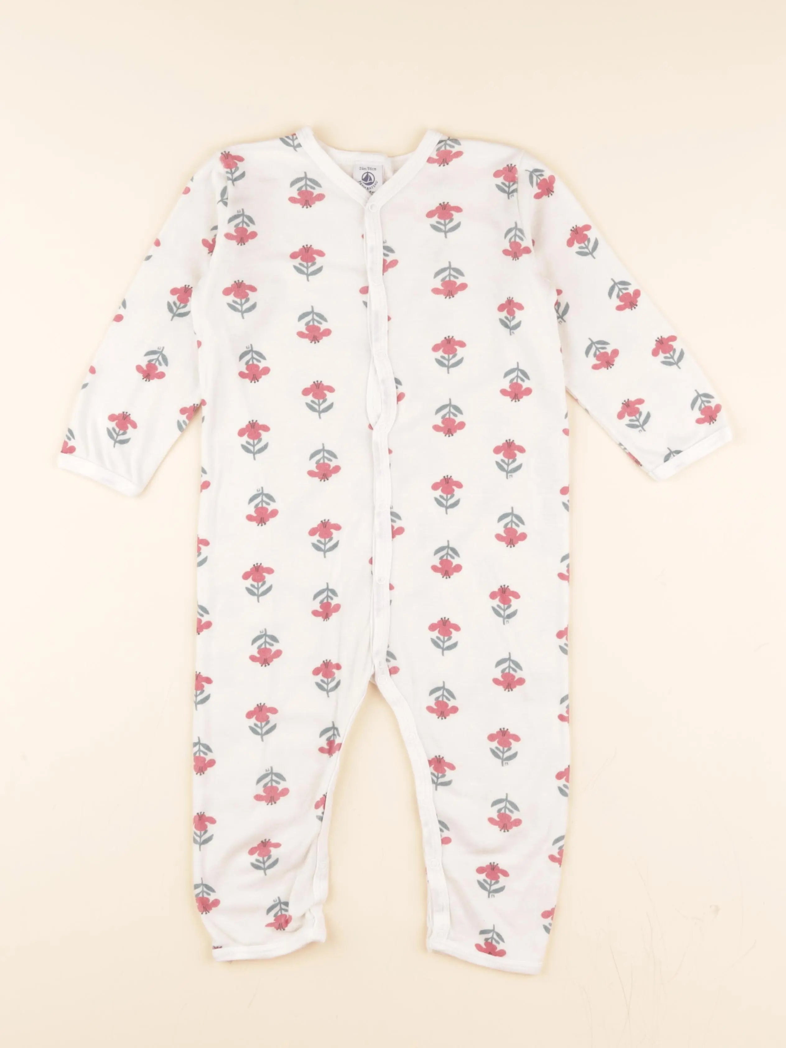 Pyjama coton blanc