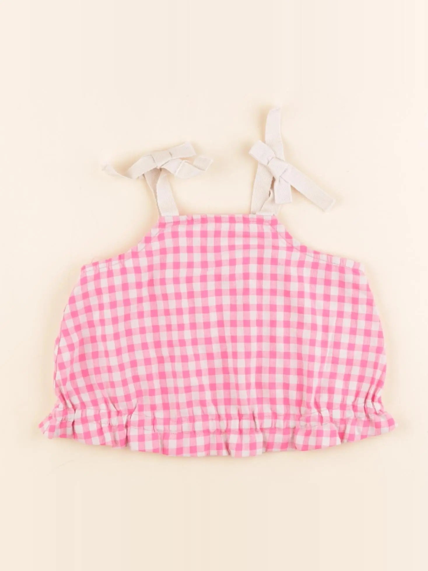 Zara - blouse rose fluo - 18 mois