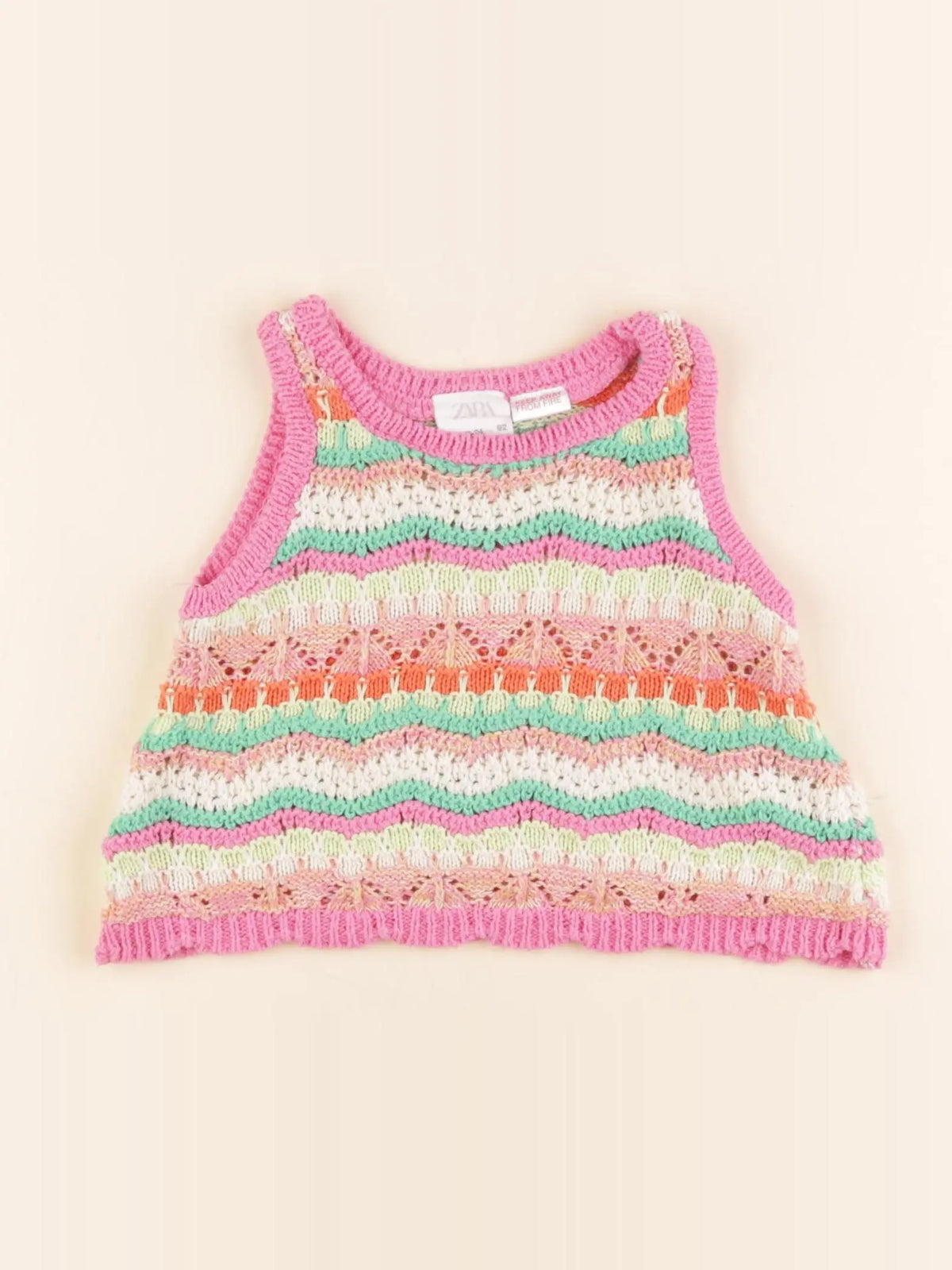 Zara - débardeur multicolore - 18/24 mois